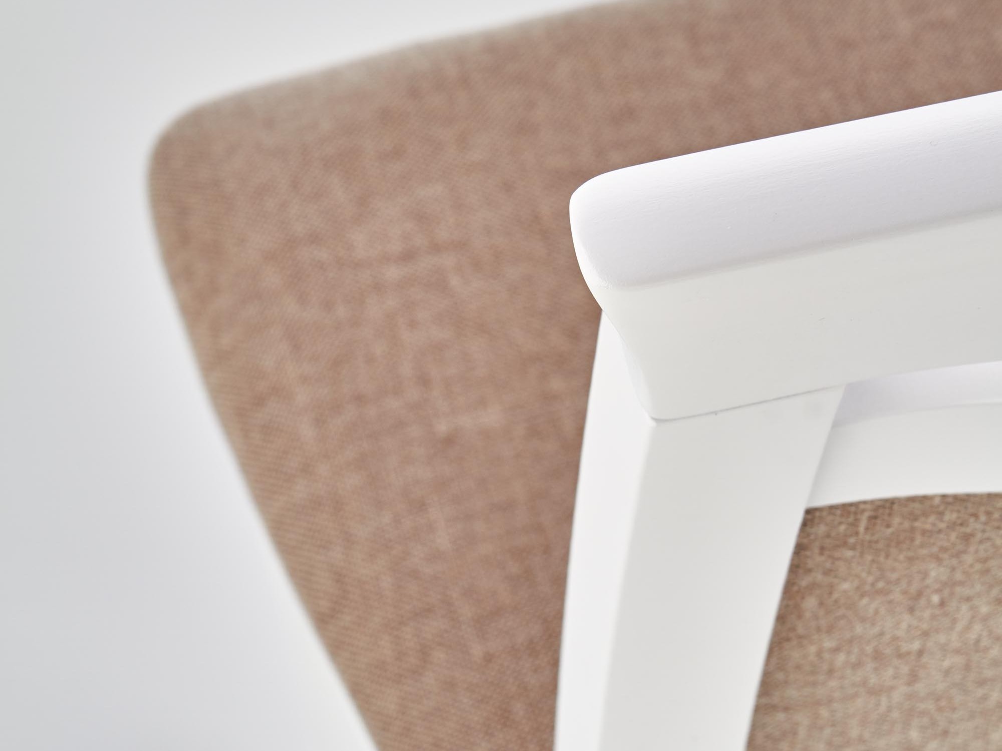 Chaise Houston 578 (Blanc + Brun clair)