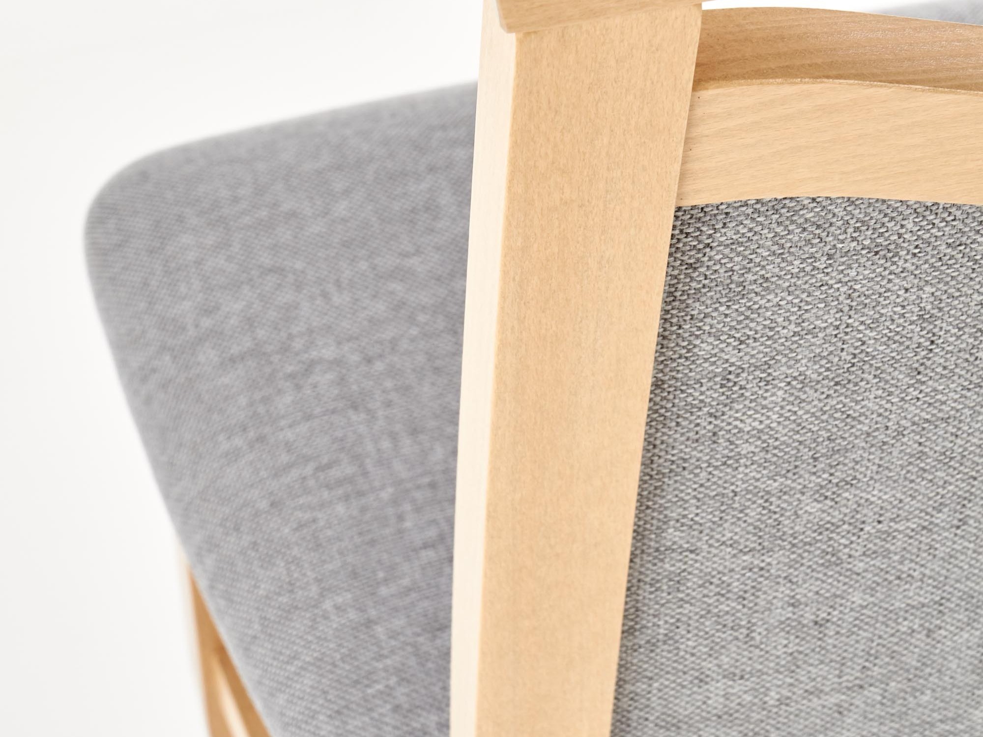 Chaise Houston 578 (Chêne miel + Gris)