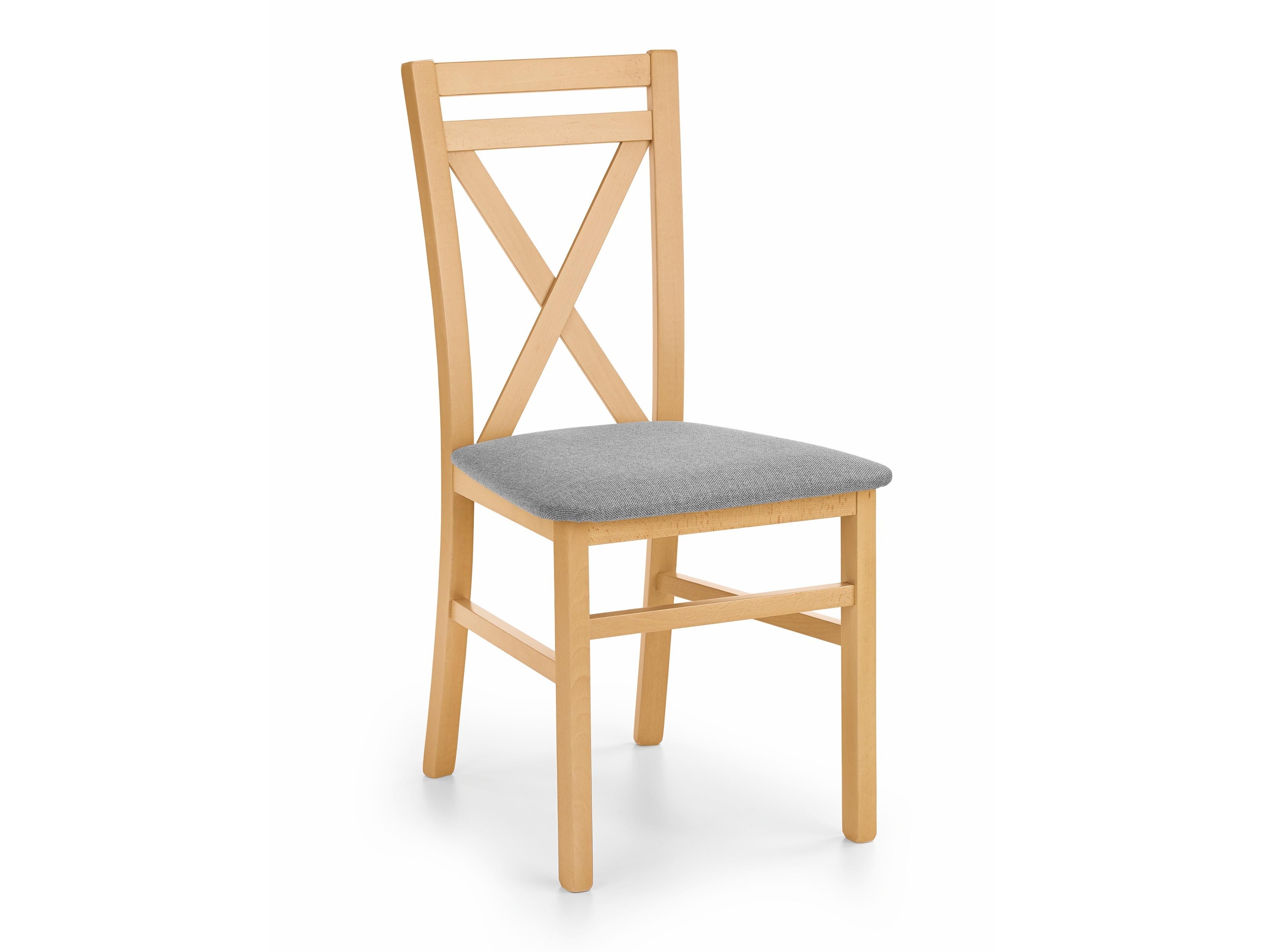 Chaise Houston 593 (Chêne miel + Gris)