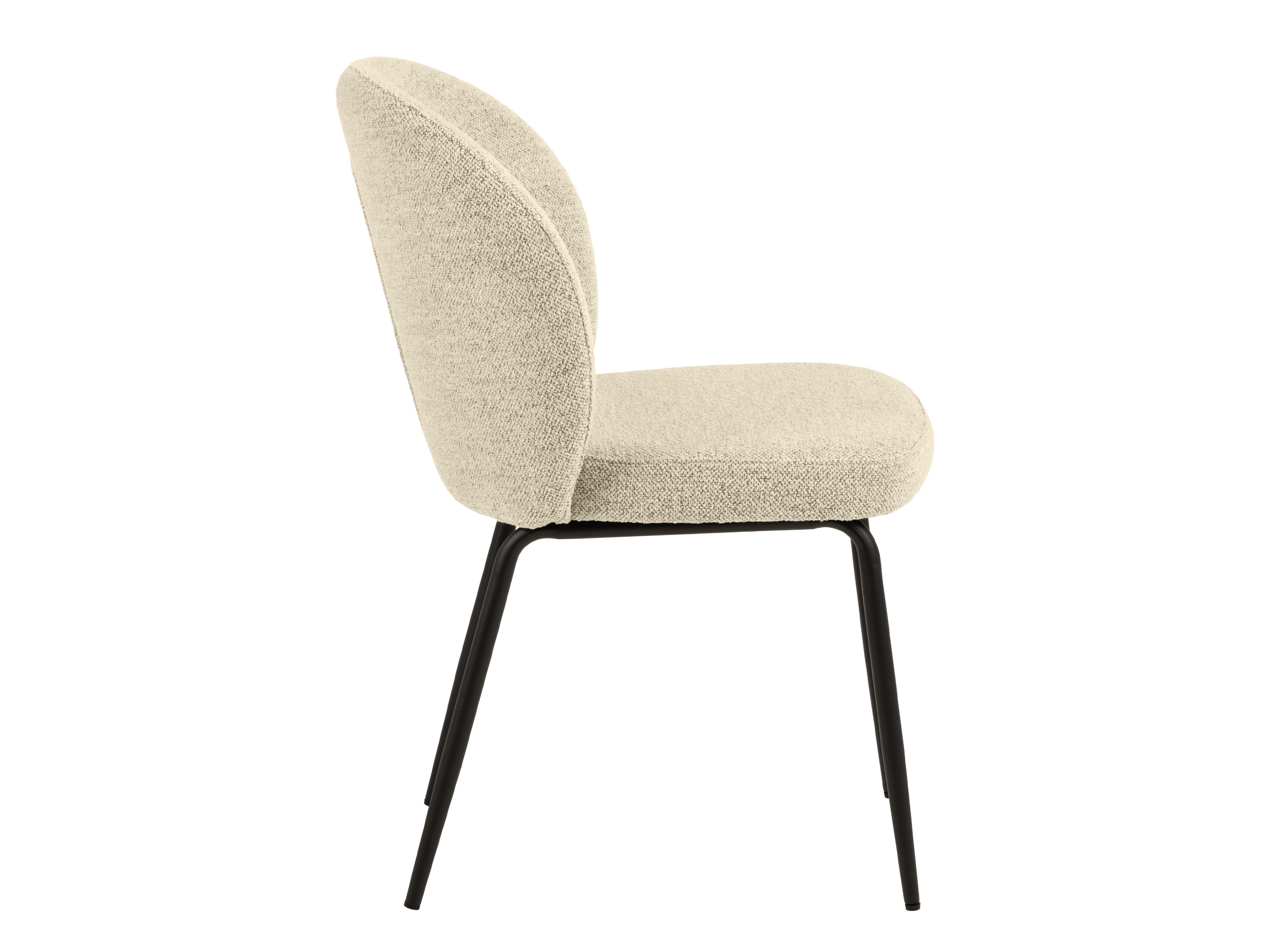 Chaise Norsica 389 (Crème + Noir)