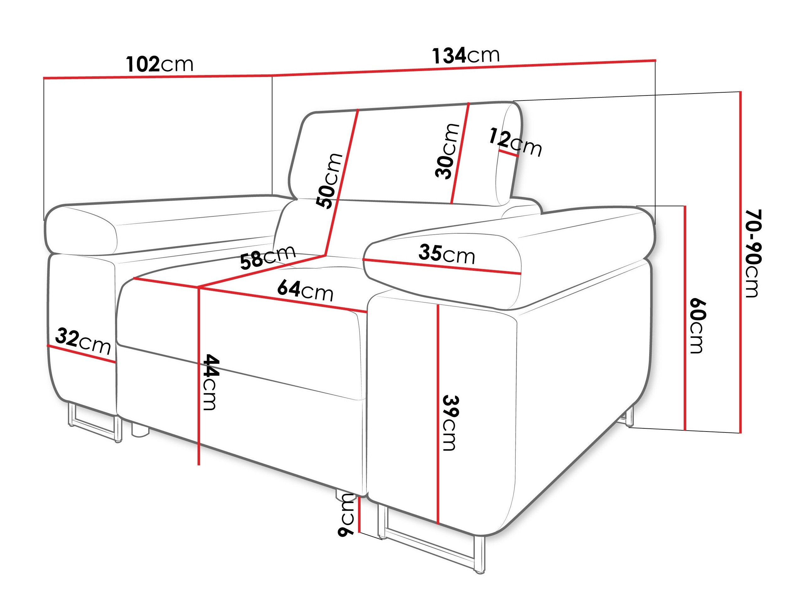 Fauteuil Comfivo Vinetum (Manila 16)