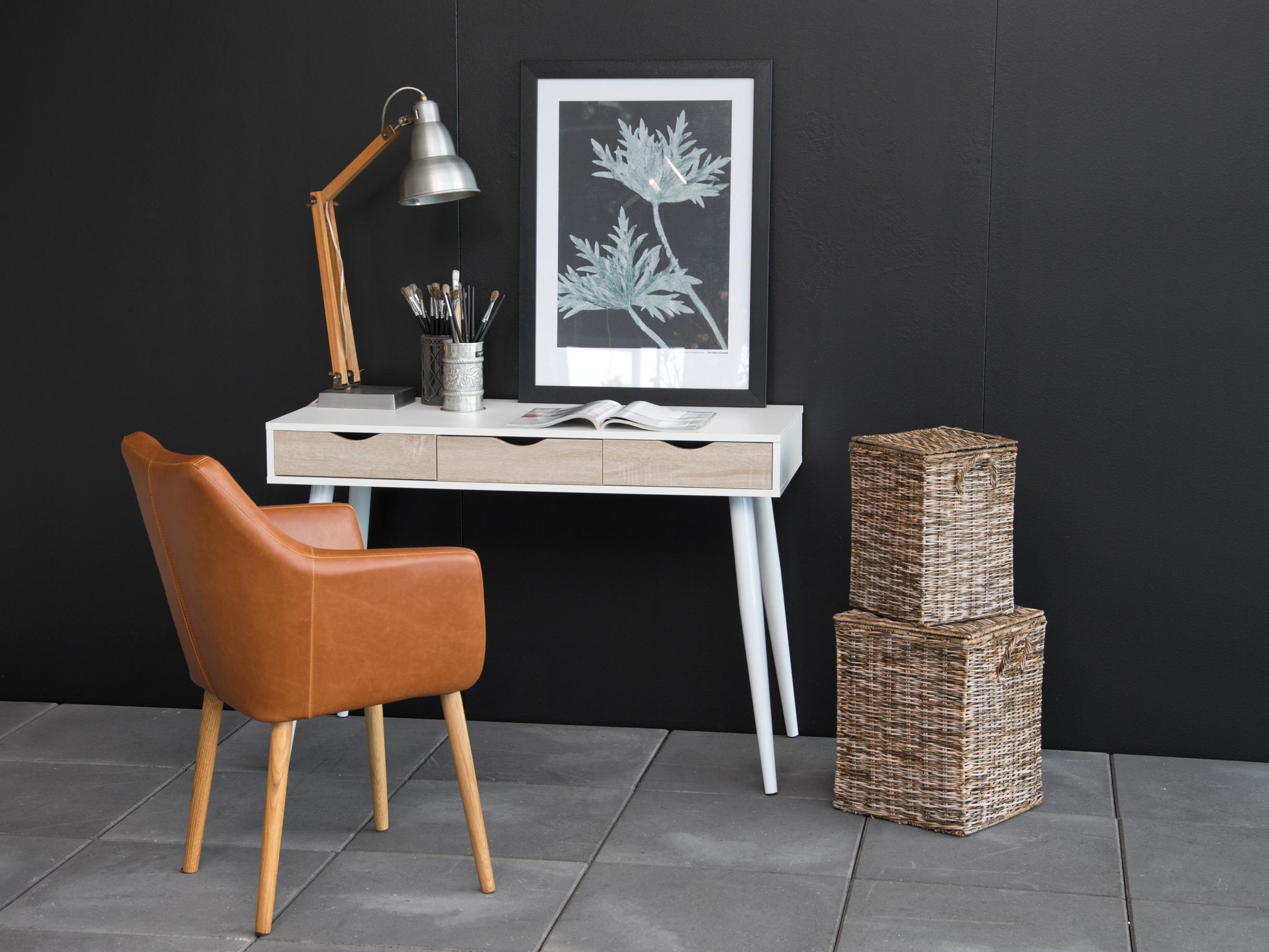 Bureau Norsica 113 (Blanc + Chêne)
