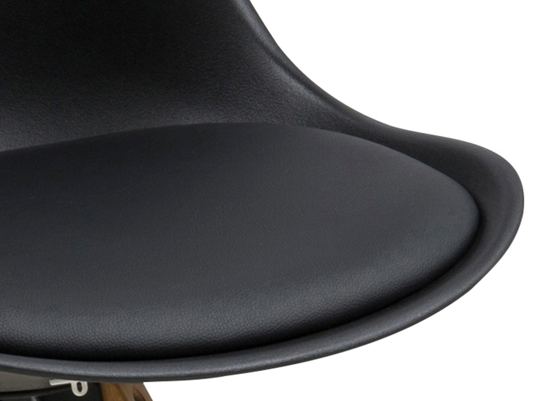 Chaise Norsica 133 (Noir + Clair bois)