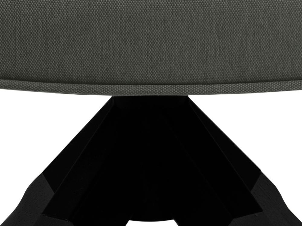Chaise Norsica 392 (Gris foncé + Noir)
