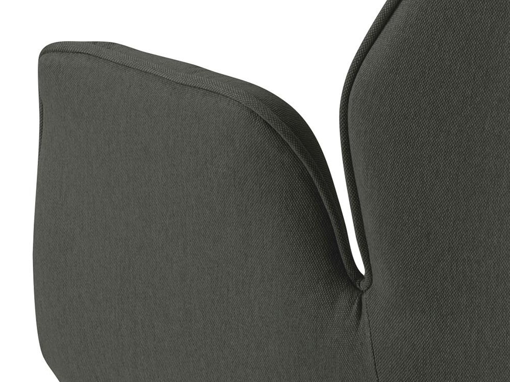 Chaise Norsica 392 (Gris foncé + Noir)