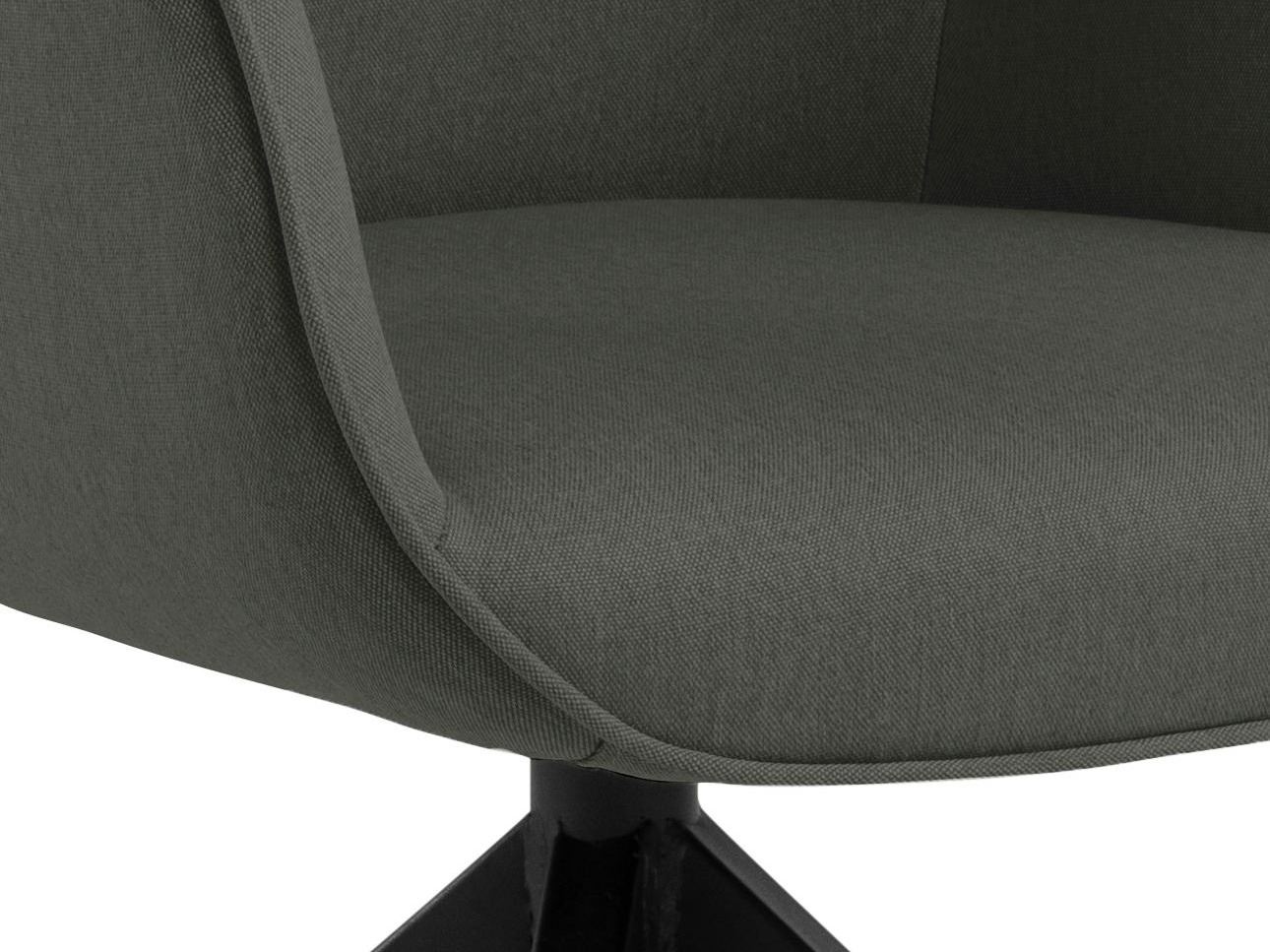 Chaise Norsica 392 (Gris foncé + Noir)