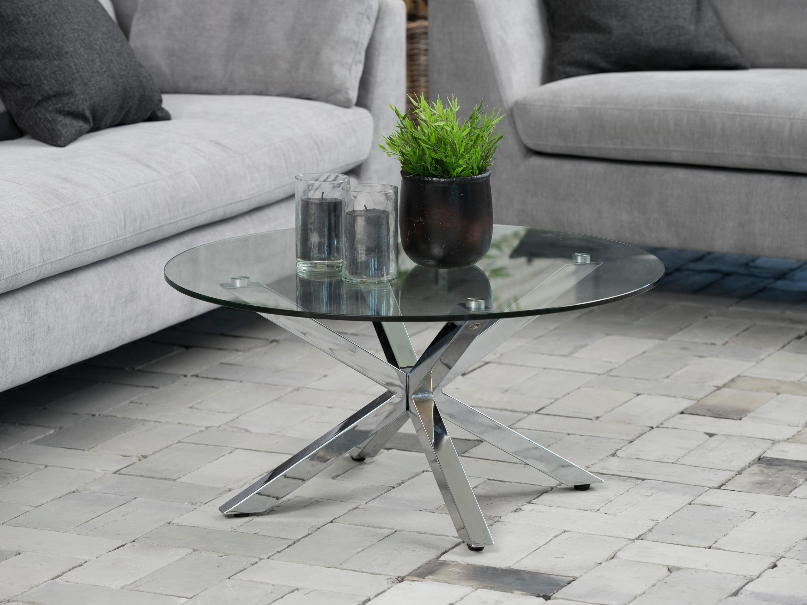 Table basse Norsica 112 (Argent)