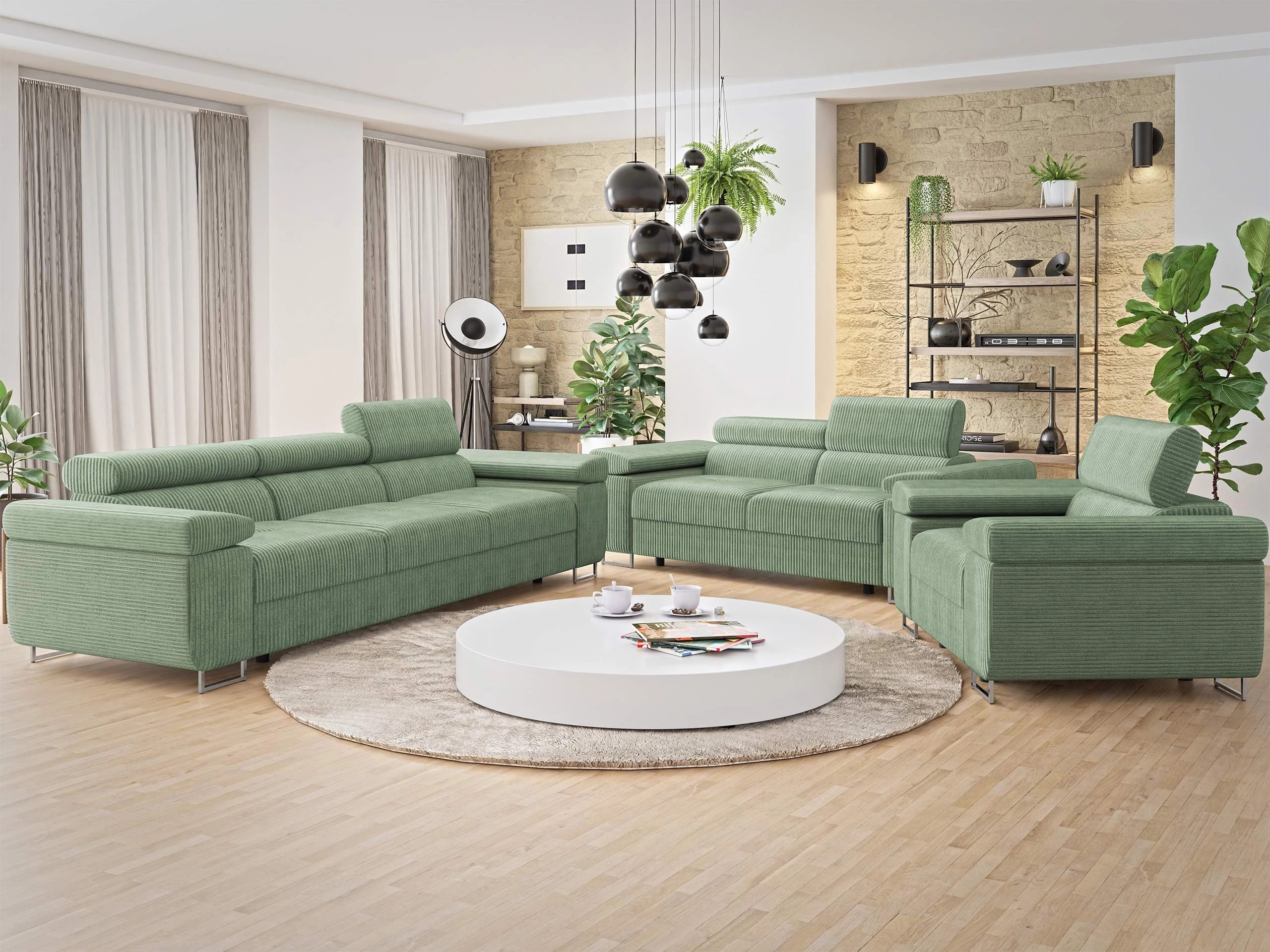 Ensemble de canapés Comfivo Vinetum (Poso 47)