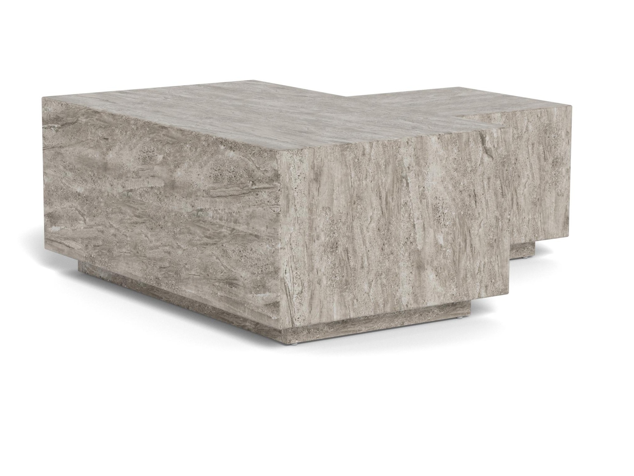 Ensemble tables basses Norsica 894 (Marbre gris)