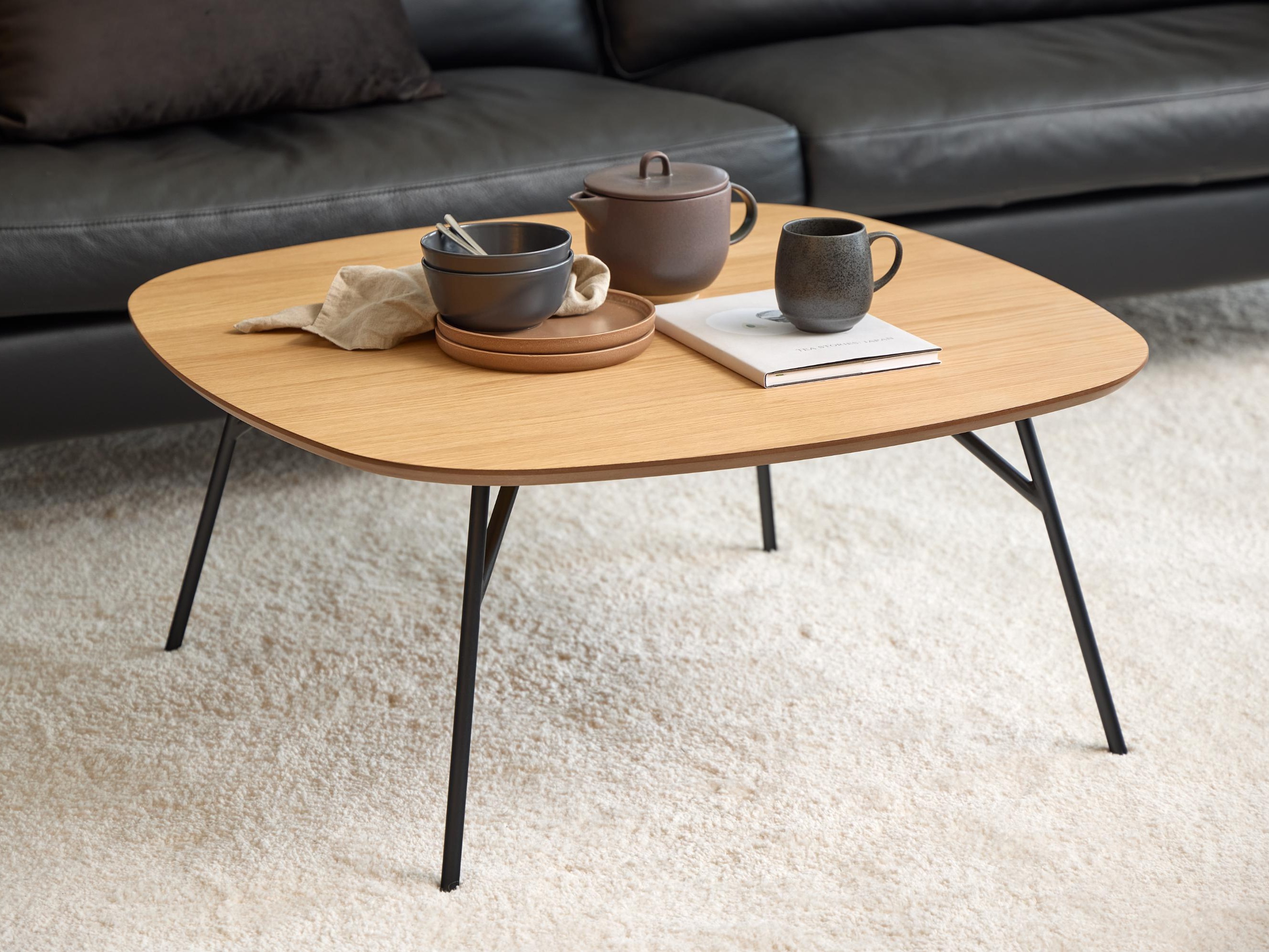 Table basse Norsica 903 (Noir + Marron)