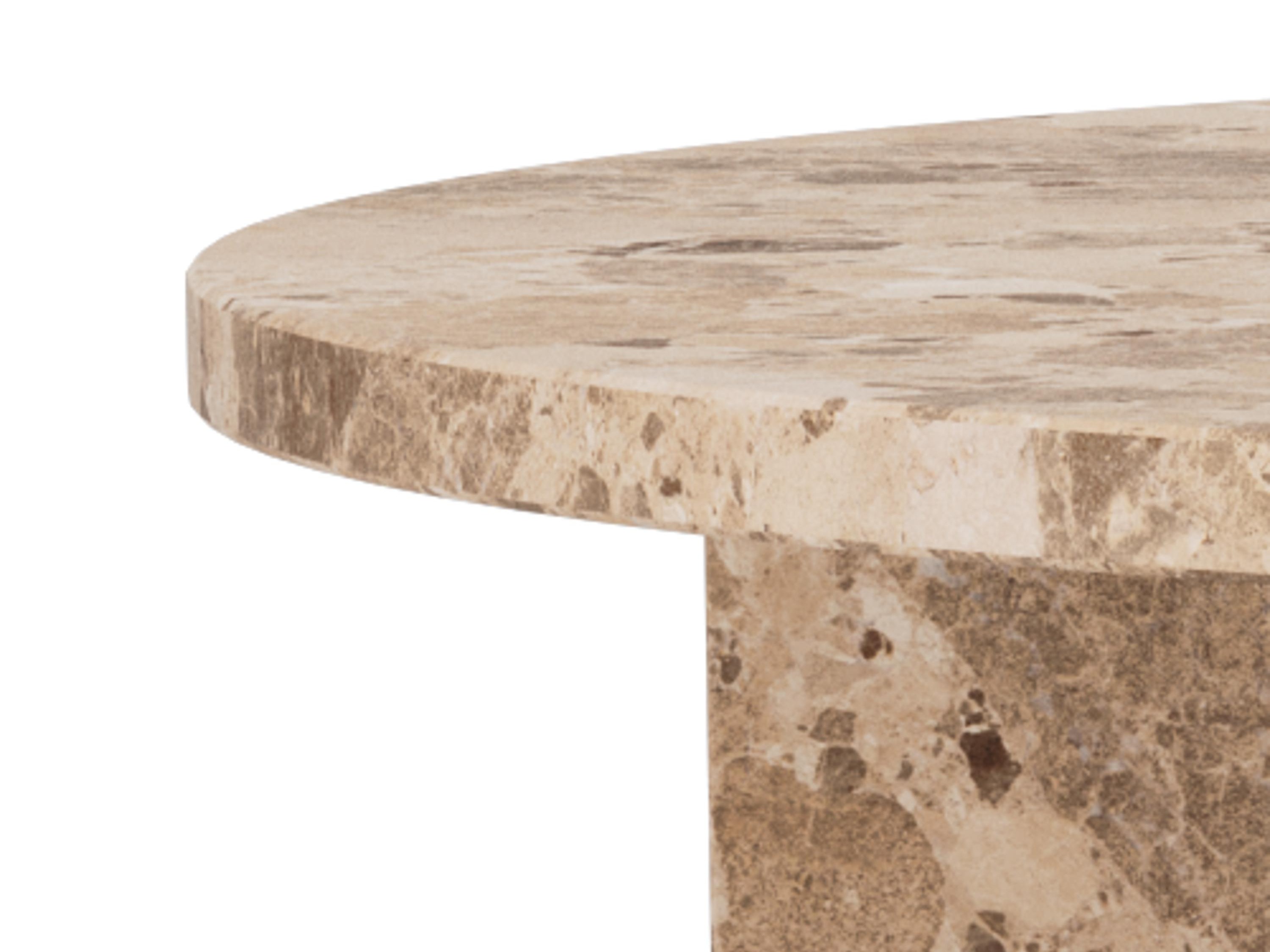 Table basse Norsica 952 (Brun clair)