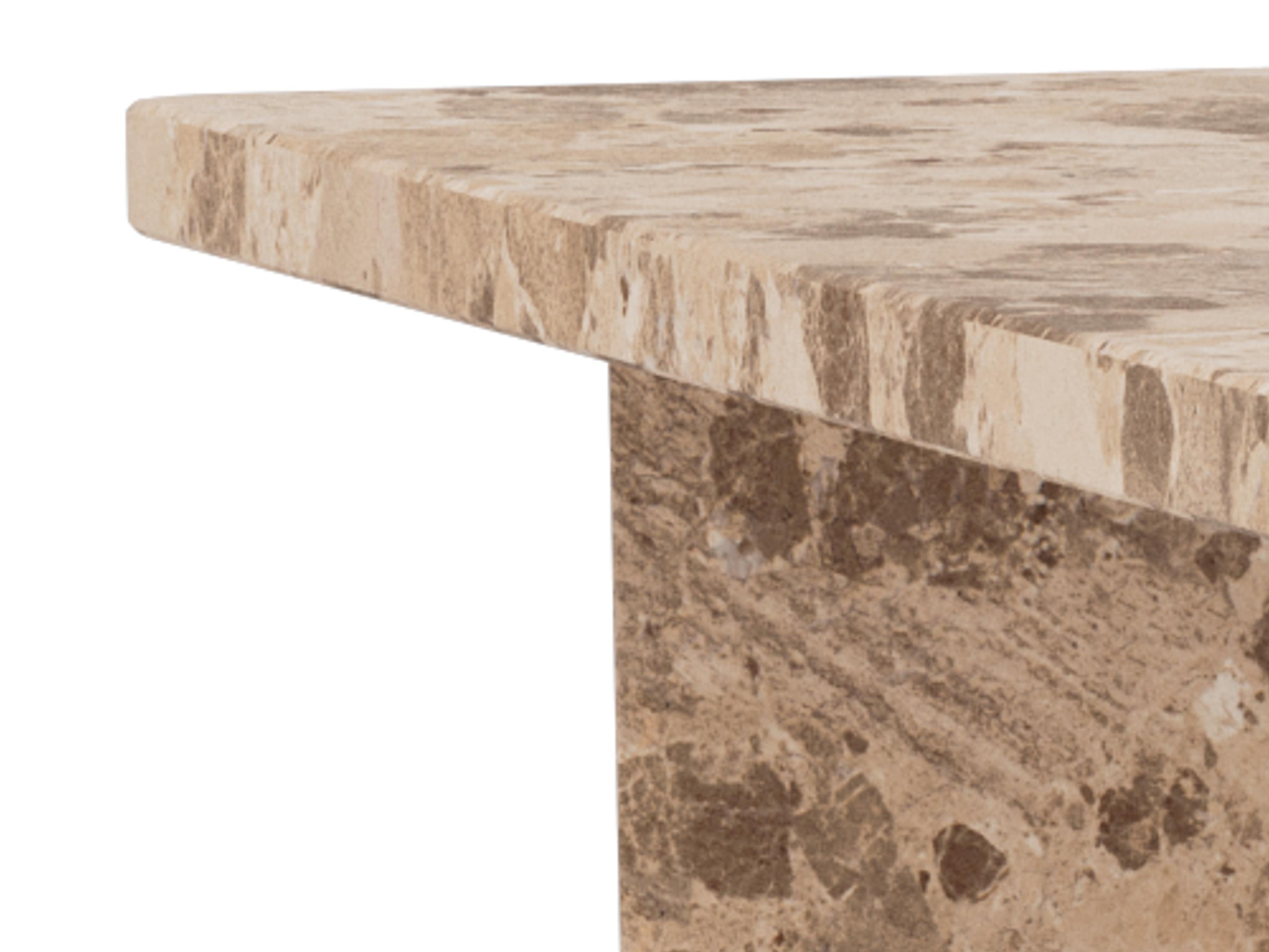 Table basse Norsica 971 (Brun clair)