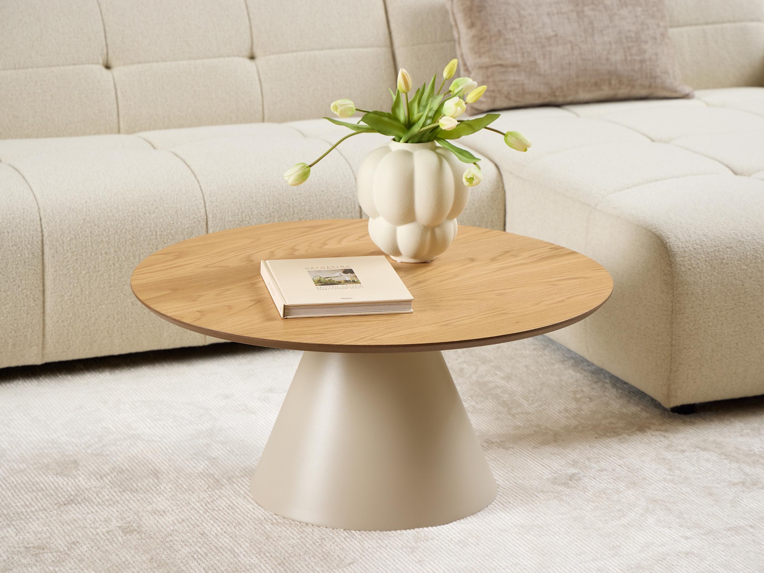 Table basse Norsica 908 (Gris + Chêne)
