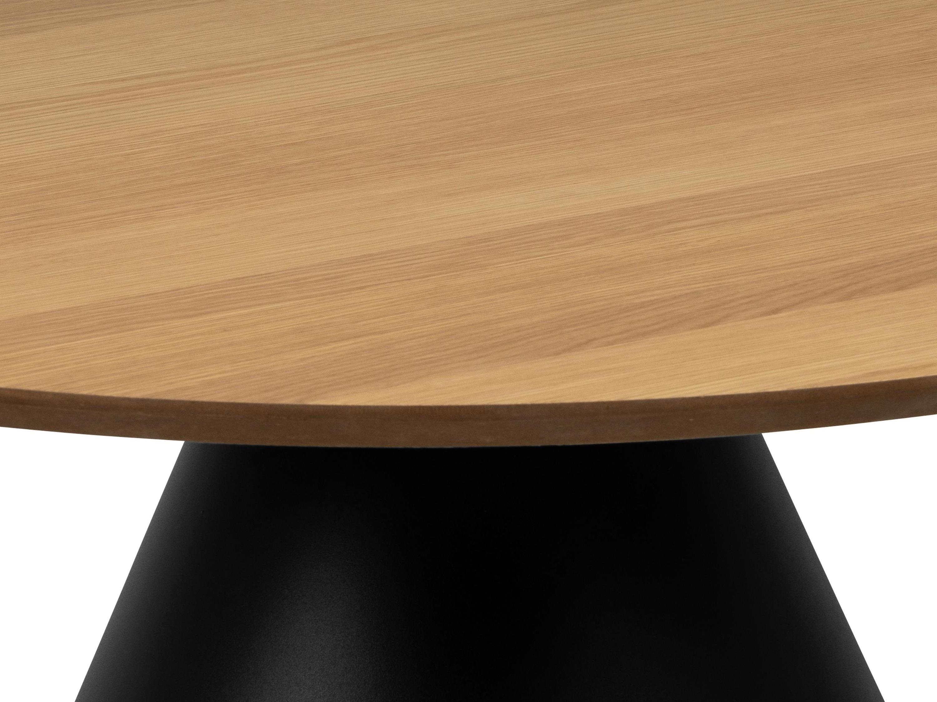 Table basse Norsica 908 (Noir + Chêne)