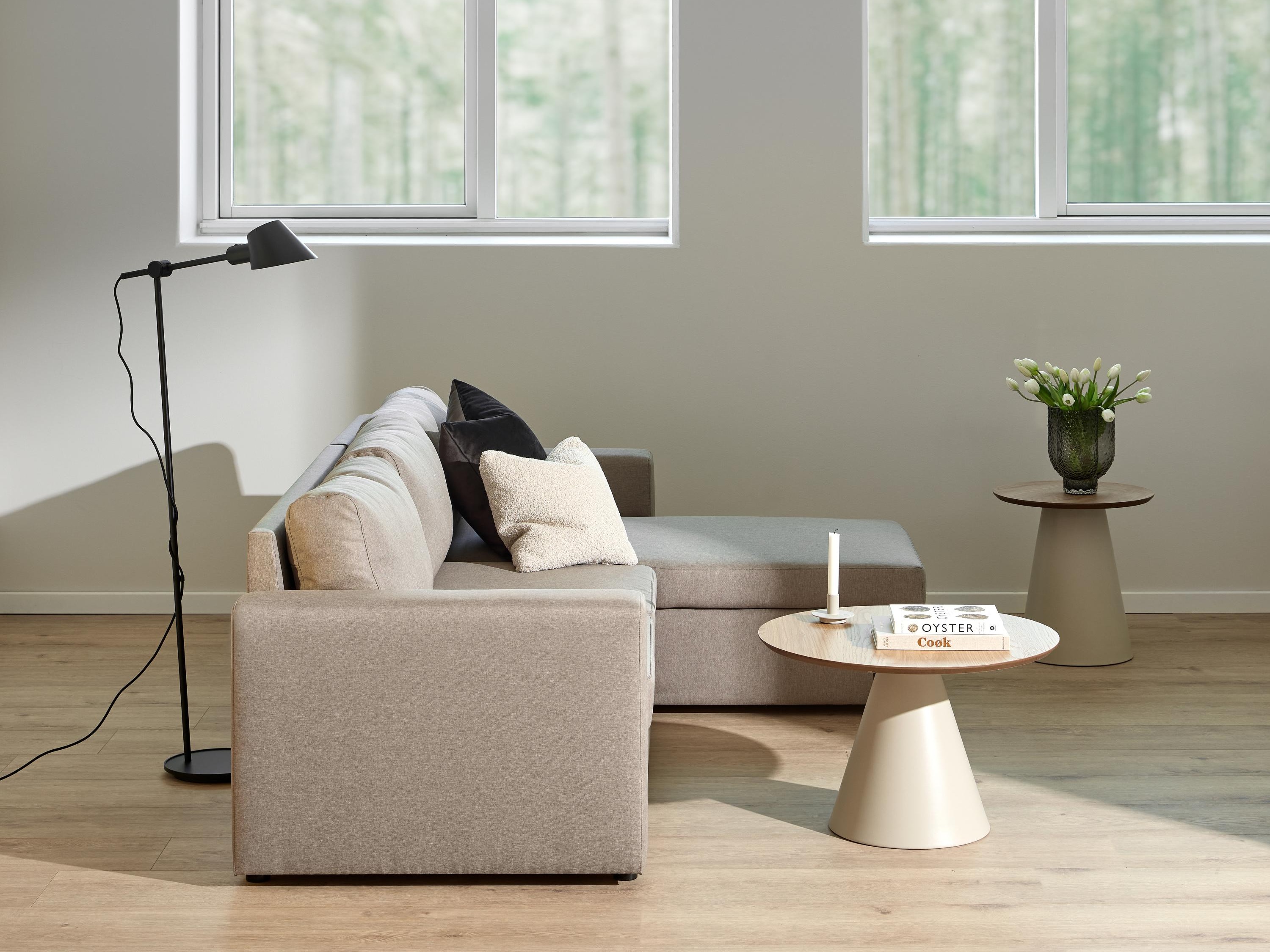 Table basse Norsica 914 (Gris + Chêne)