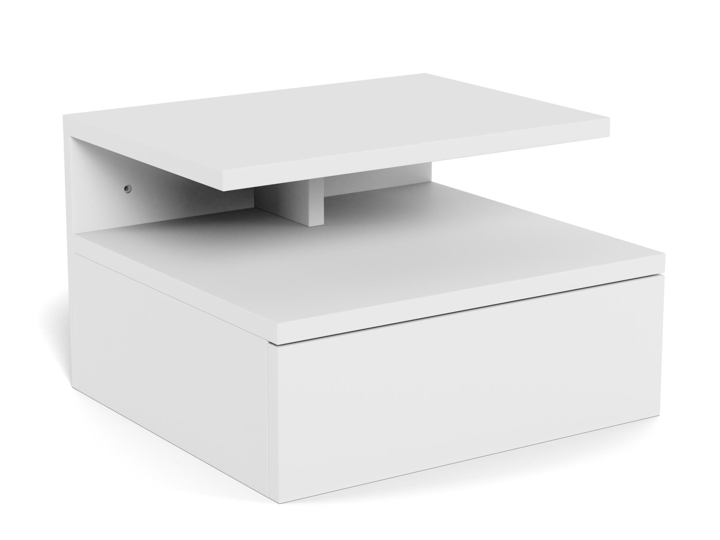 Table de chevet Norsica 970 (Blanc)