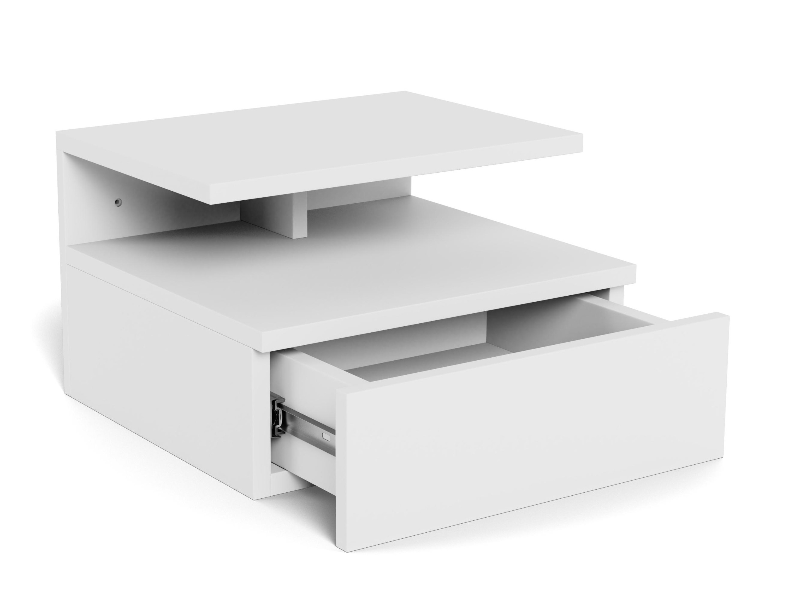 Table de chevet Norsica 970 (Blanc)