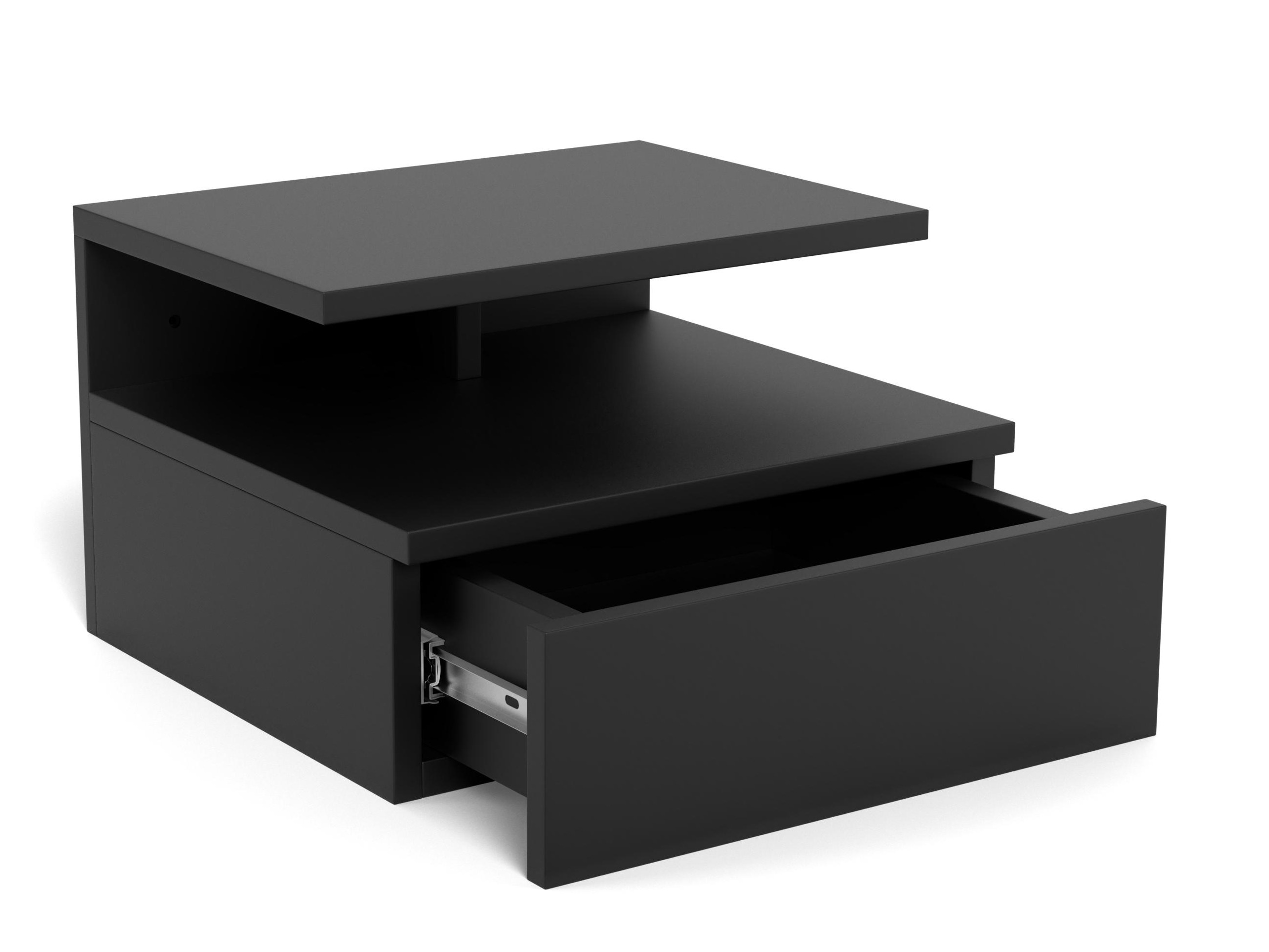 Table de chevet Norsica 970 (Noir)
