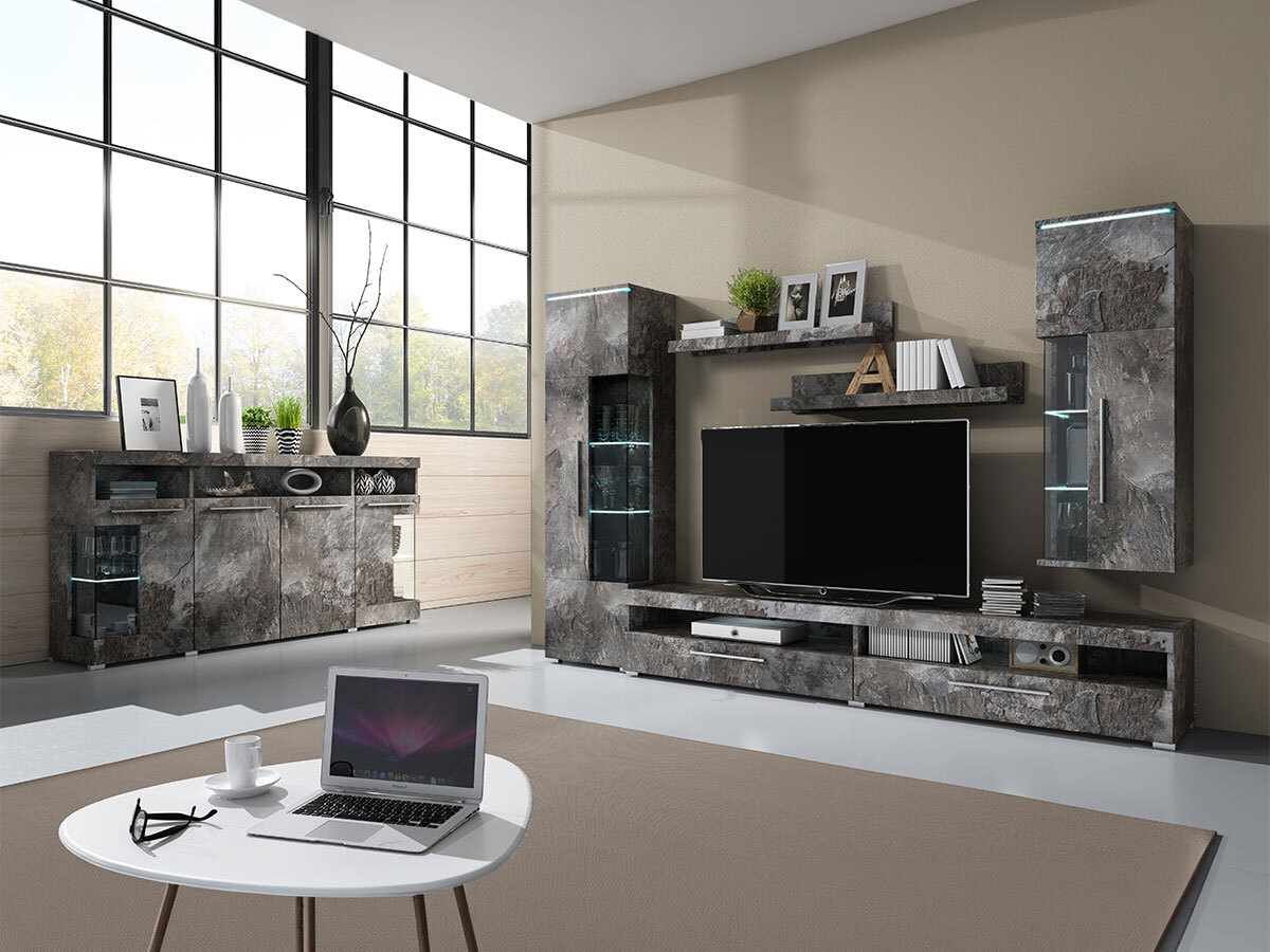 Buffet Torvire 113 (Béton foncé)