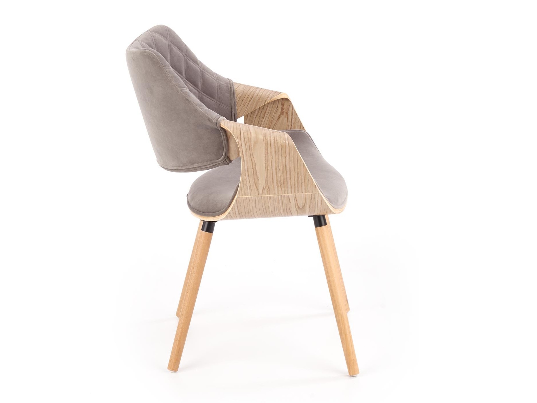 Chaise Houston 720 (Clair bois + Gris)