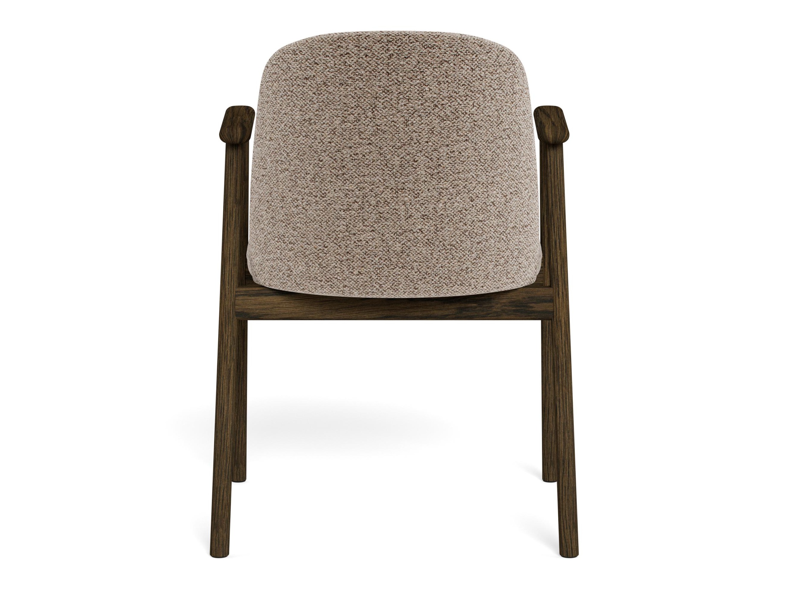Chaise Norsica 890 (Beige + Bois sombre)