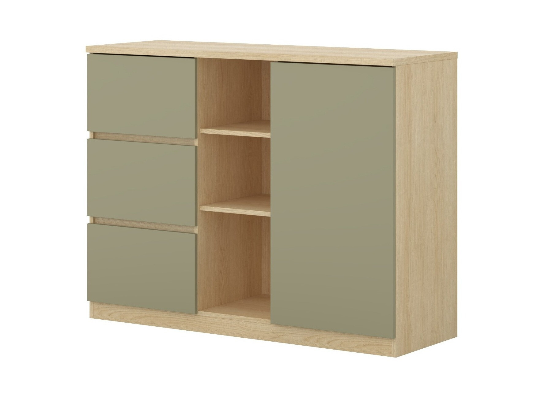 Commode Nolcala 109 (Chêne + Eucalyptus)