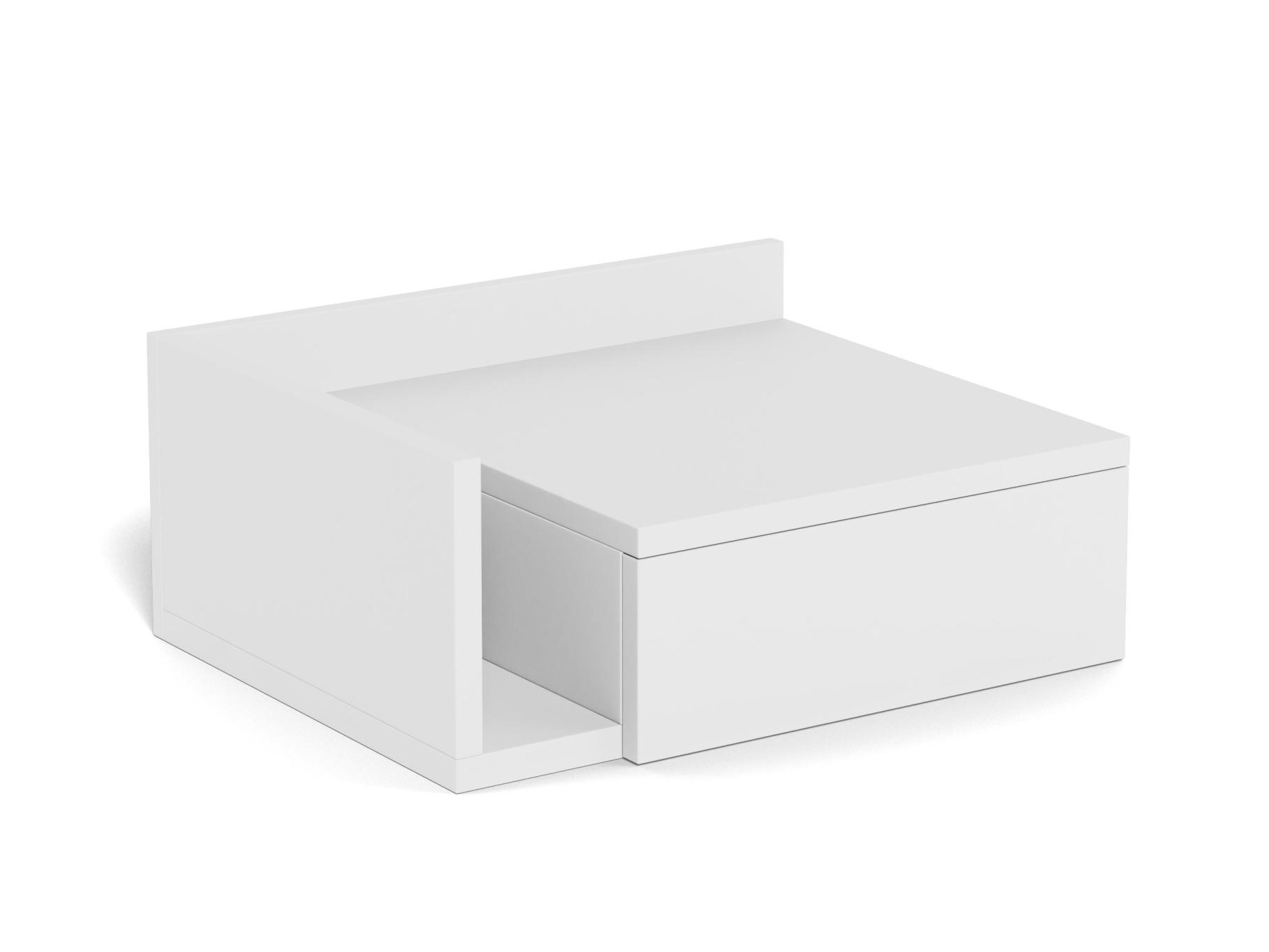 Table de chevet Norsica 969 (Blanc)