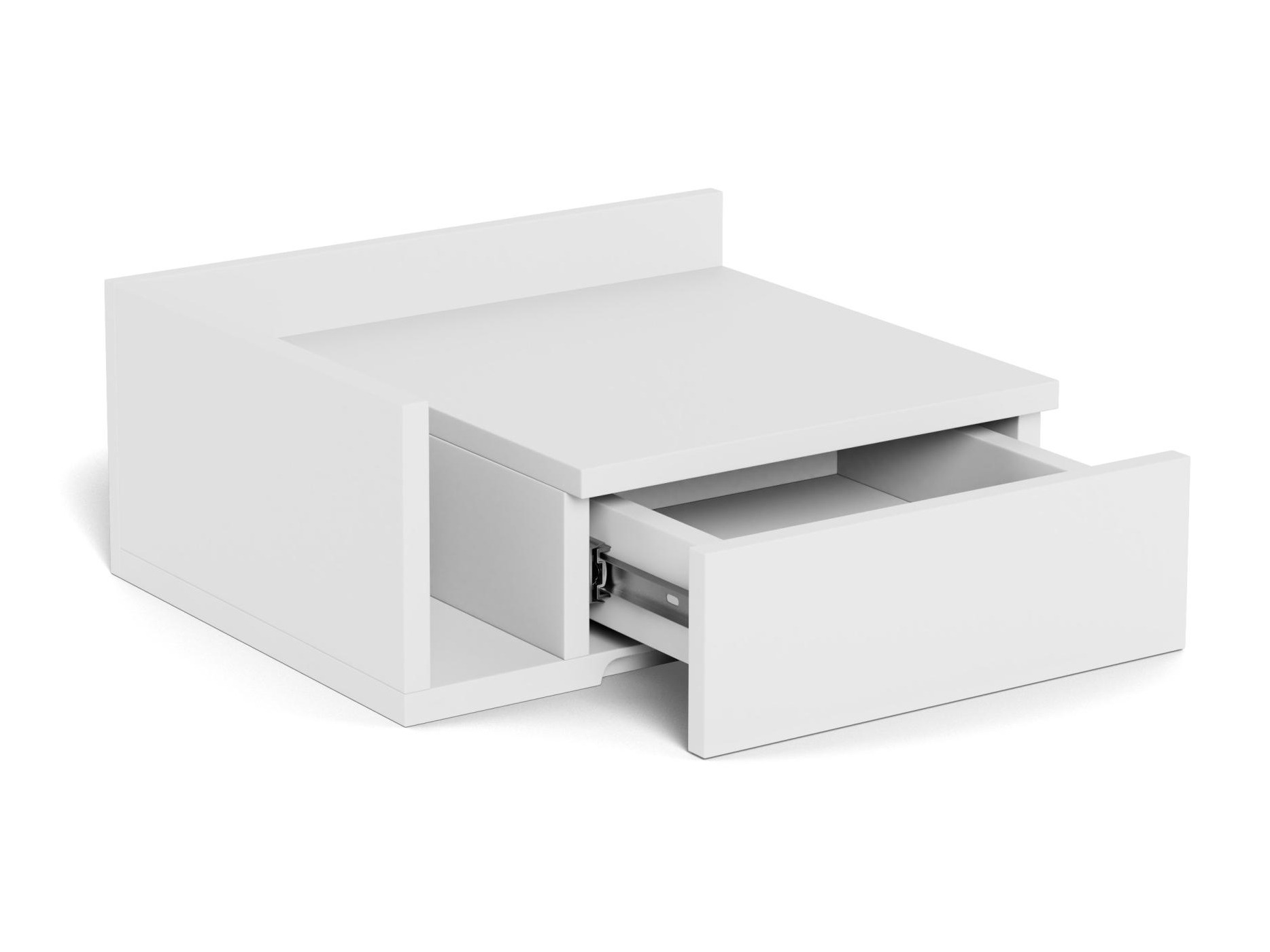 Table de chevet Norsica 969 (Blanc)
