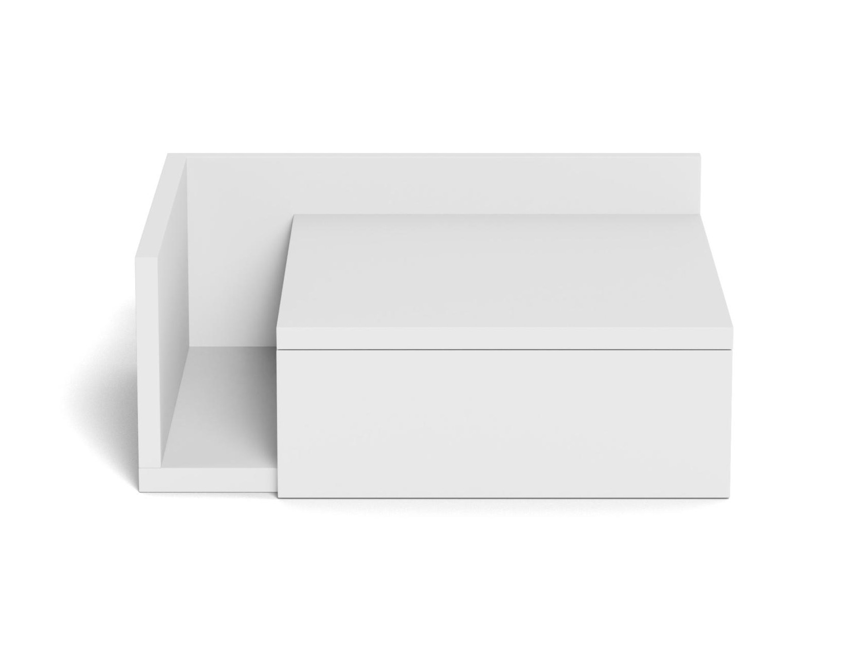 Table de chevet Norsica 969 (Blanc)