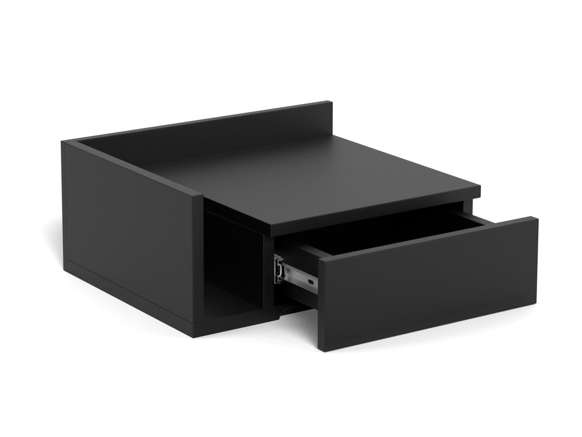 Table de chevet Norsica 969 (Noir)