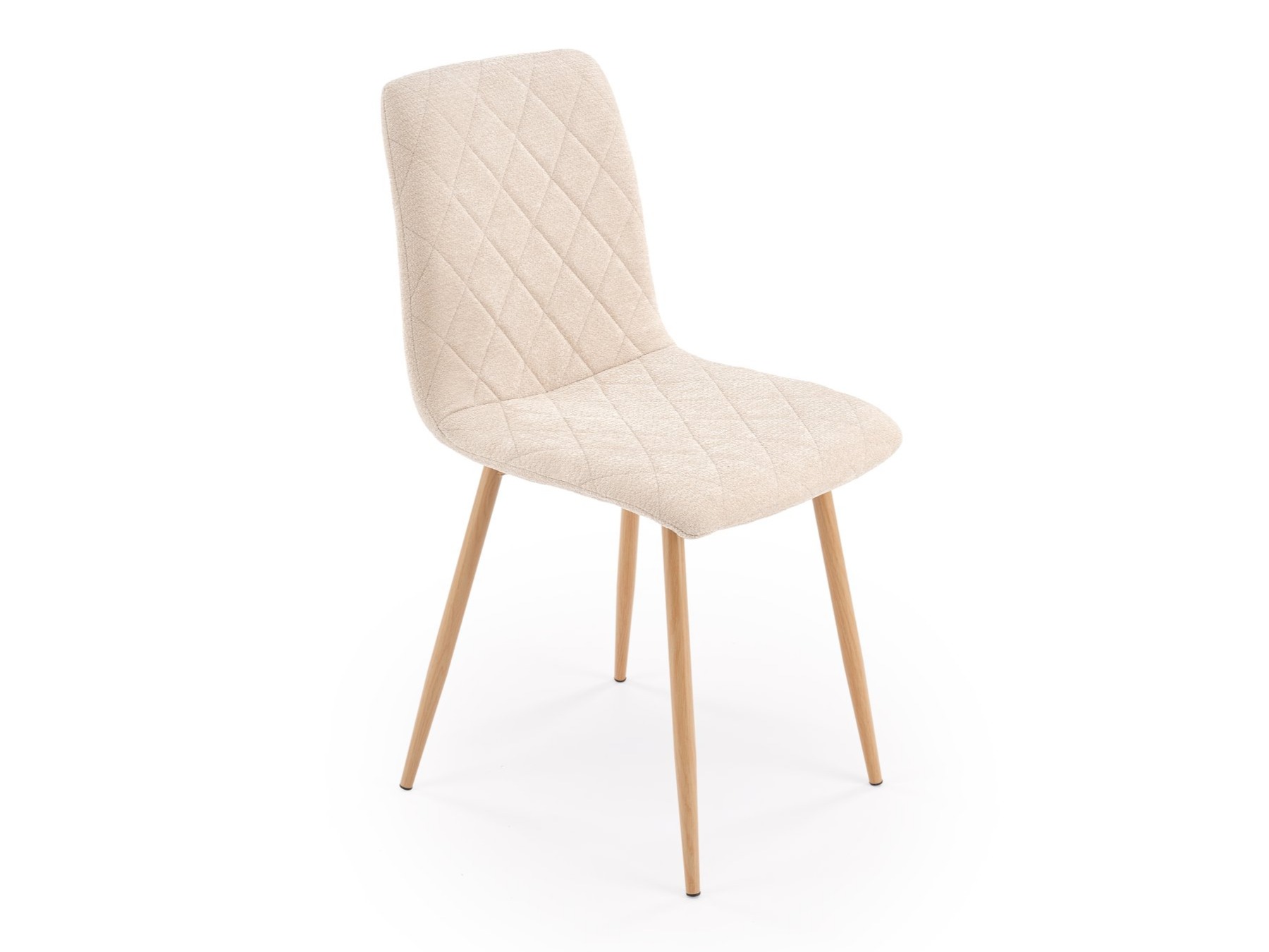 Chaise Houston 1731 (Beige + Clair bois)