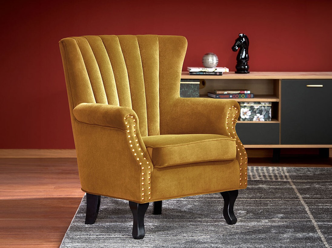 Fauteuil Houston 1105 (Jaune foncé)