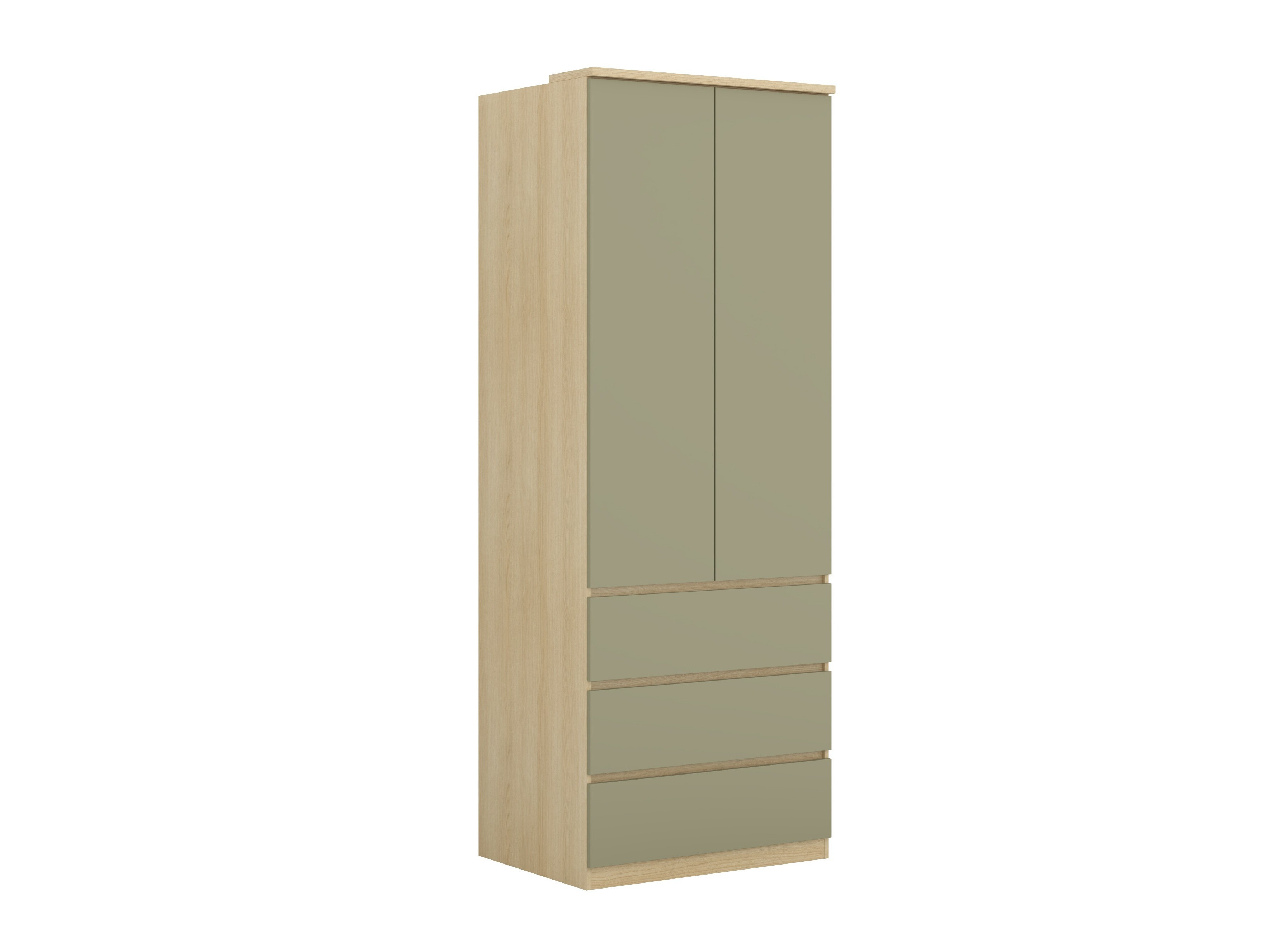 Armoire Nolcala 110 (Chêne + Eucalyptus)