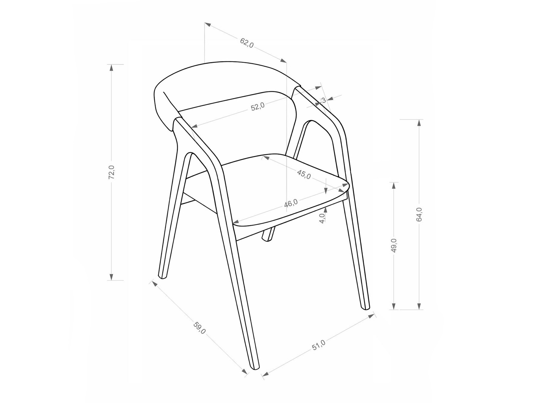 Chaise Houston 2114