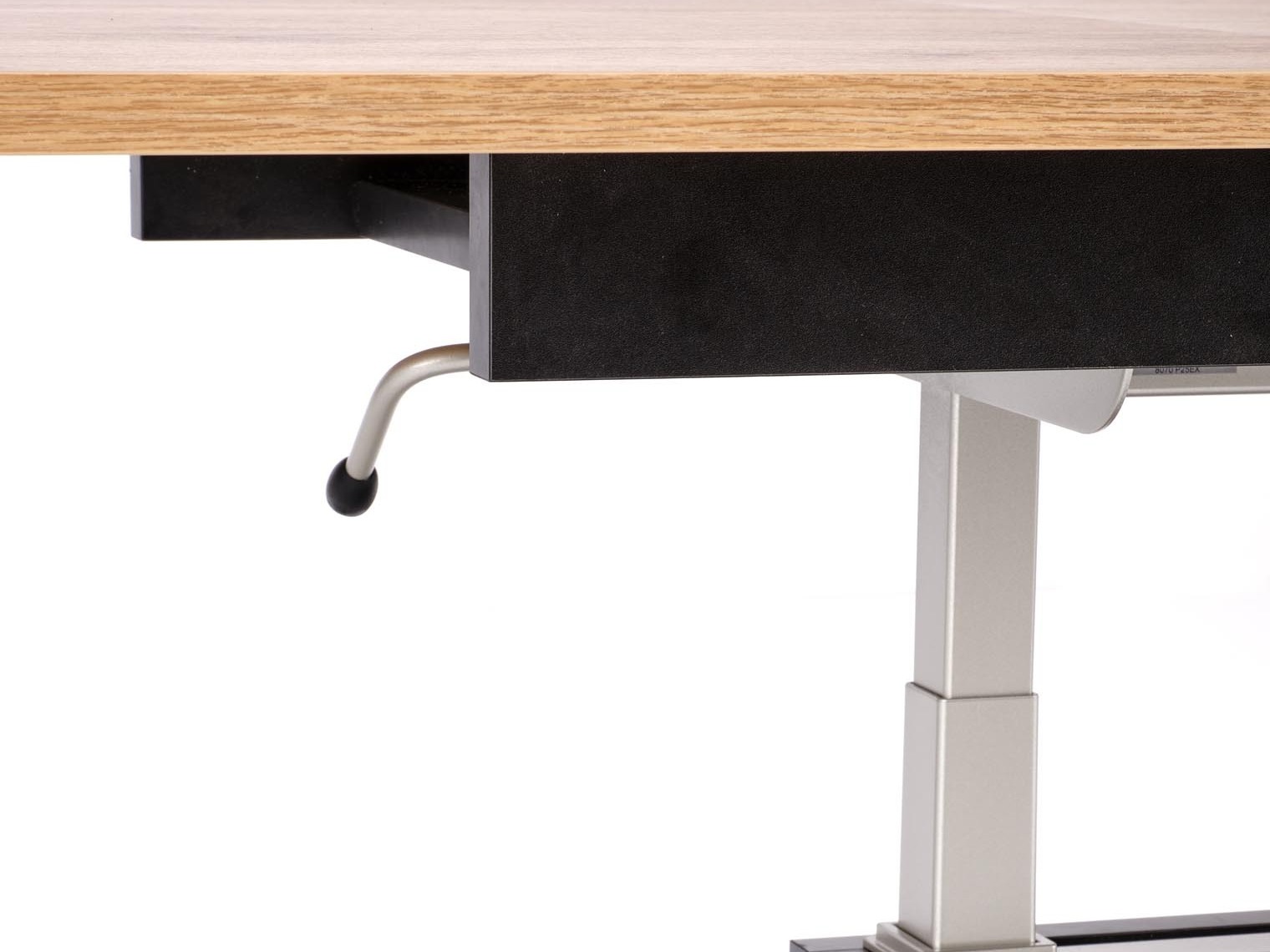Table basse transformable Houston 1253 (Chêne wotan + Noir)