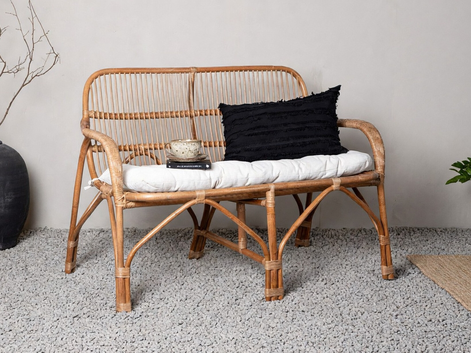 Canapé de jardin Dallas 5200 (Brun clair)