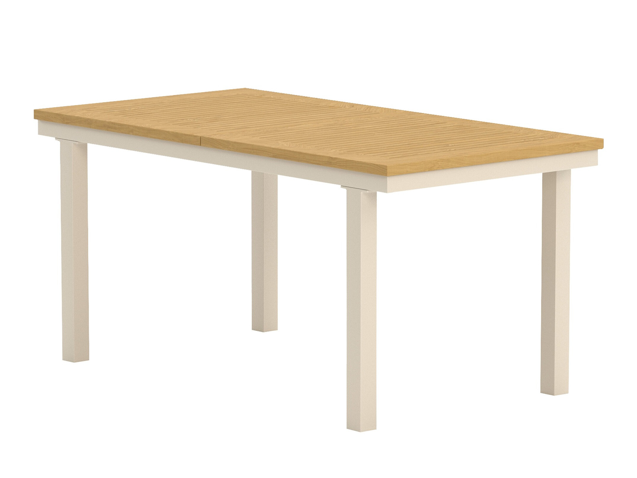 Table de jardin Dallas 809 (Teck + Beige)