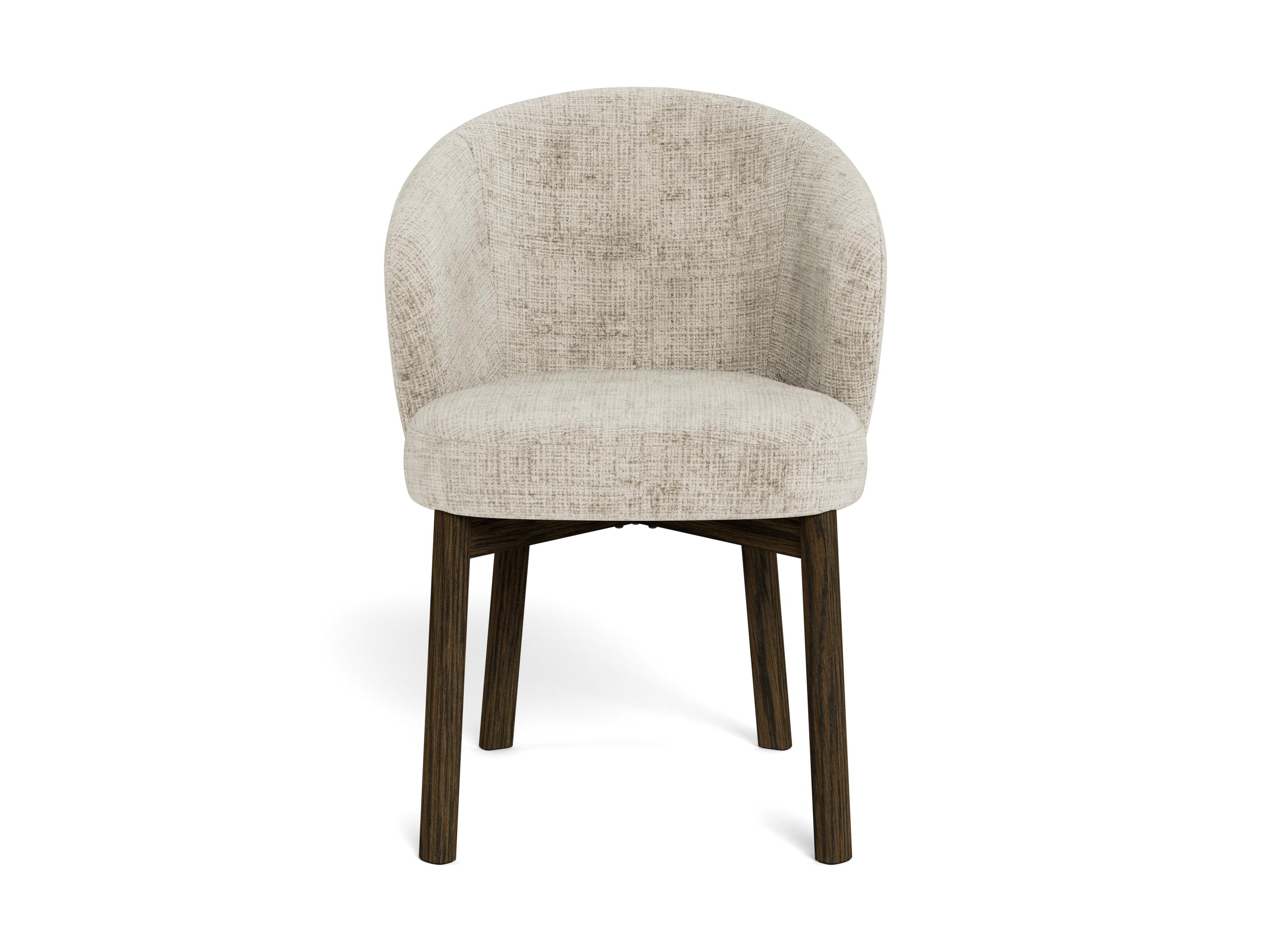 Chaise Norsica 1001 (Beige + Brun foncé)