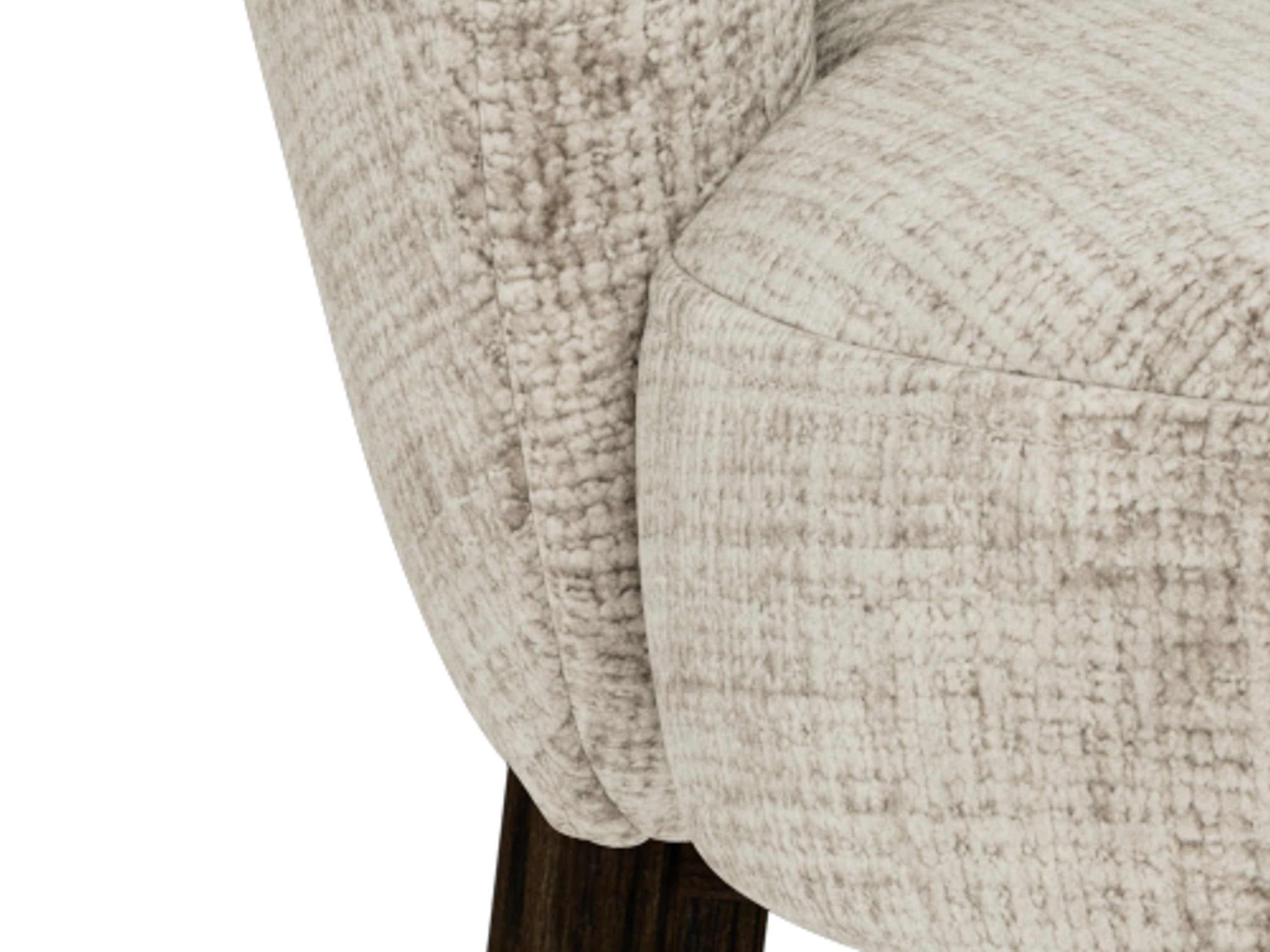 Chaise Norsica 1001 (Beige + Brun foncé)