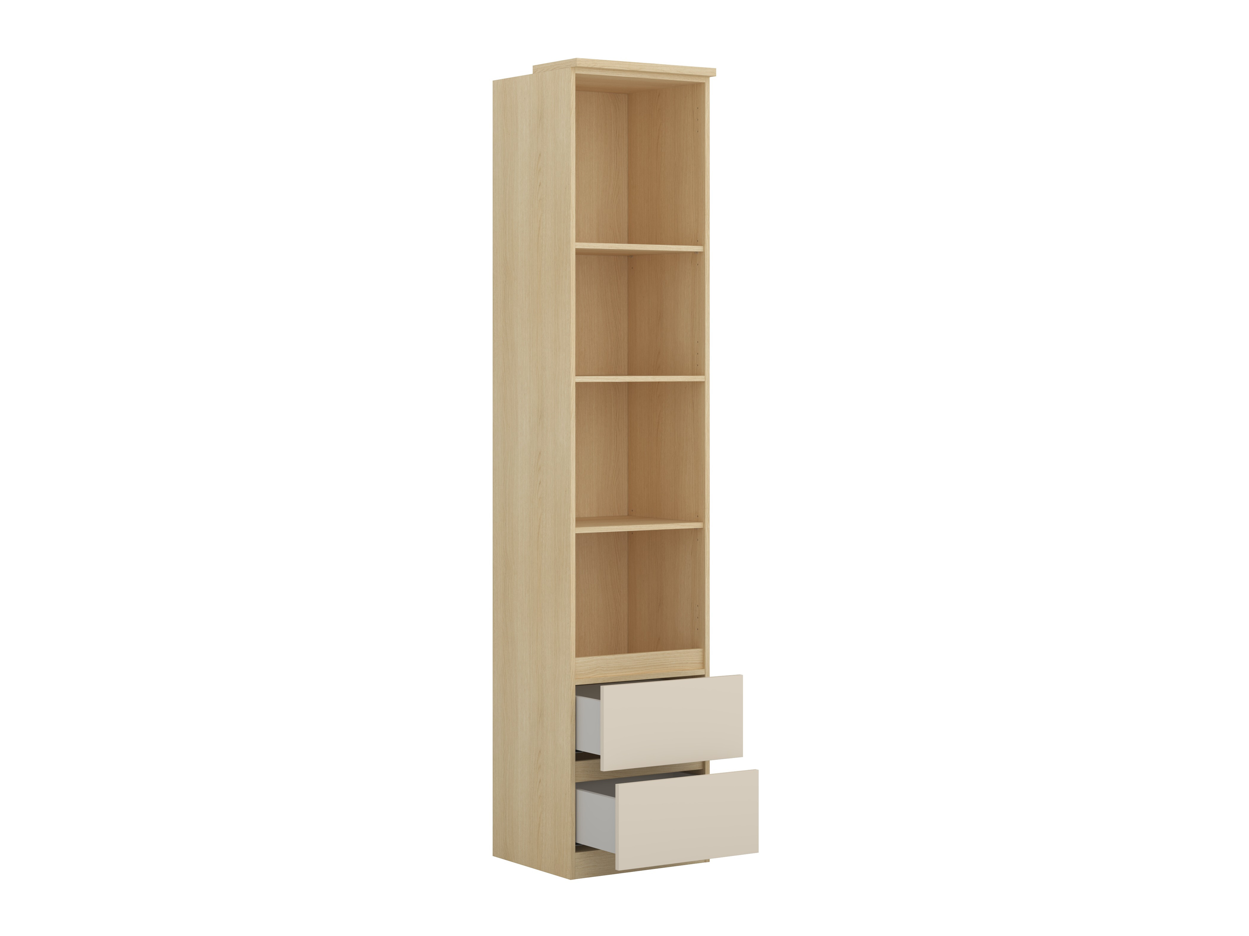 Ensemble de meubles Nolcala 121 (Chêne + Beige)