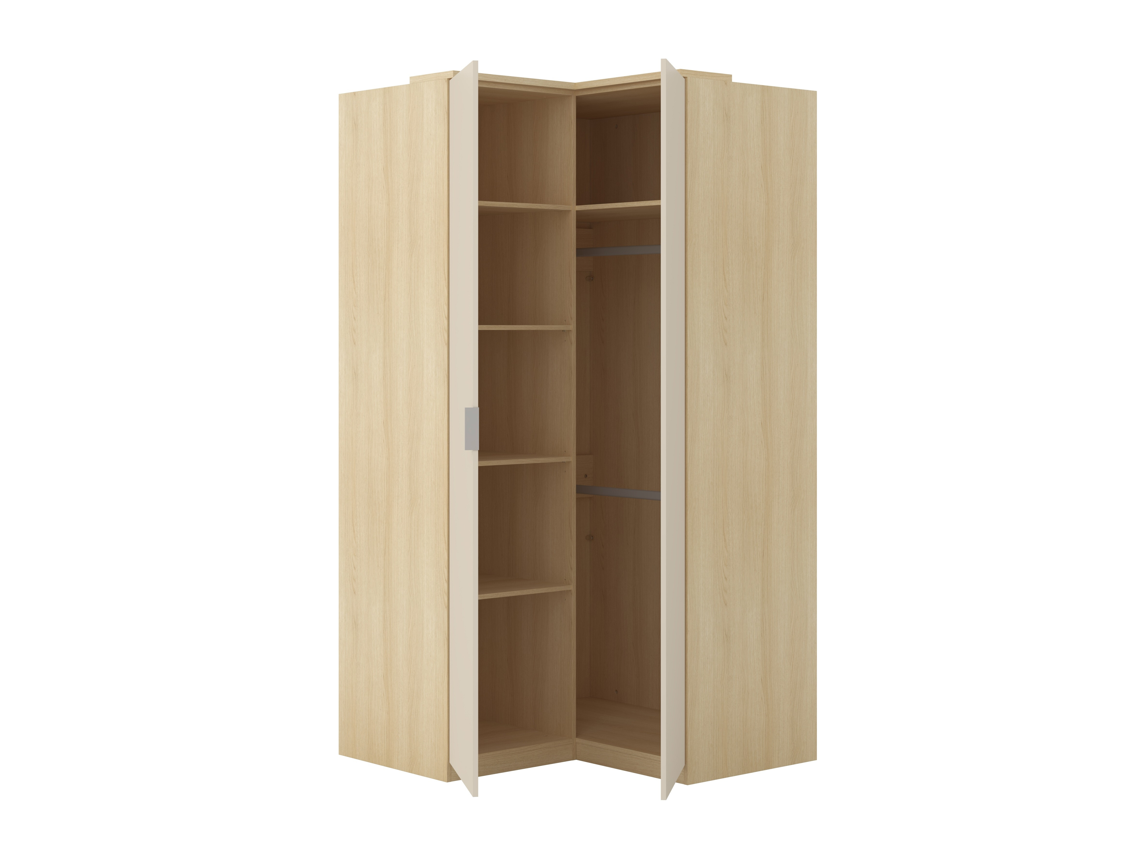 Ensemble de meubles Nolcala 121 (Chêne + Beige)