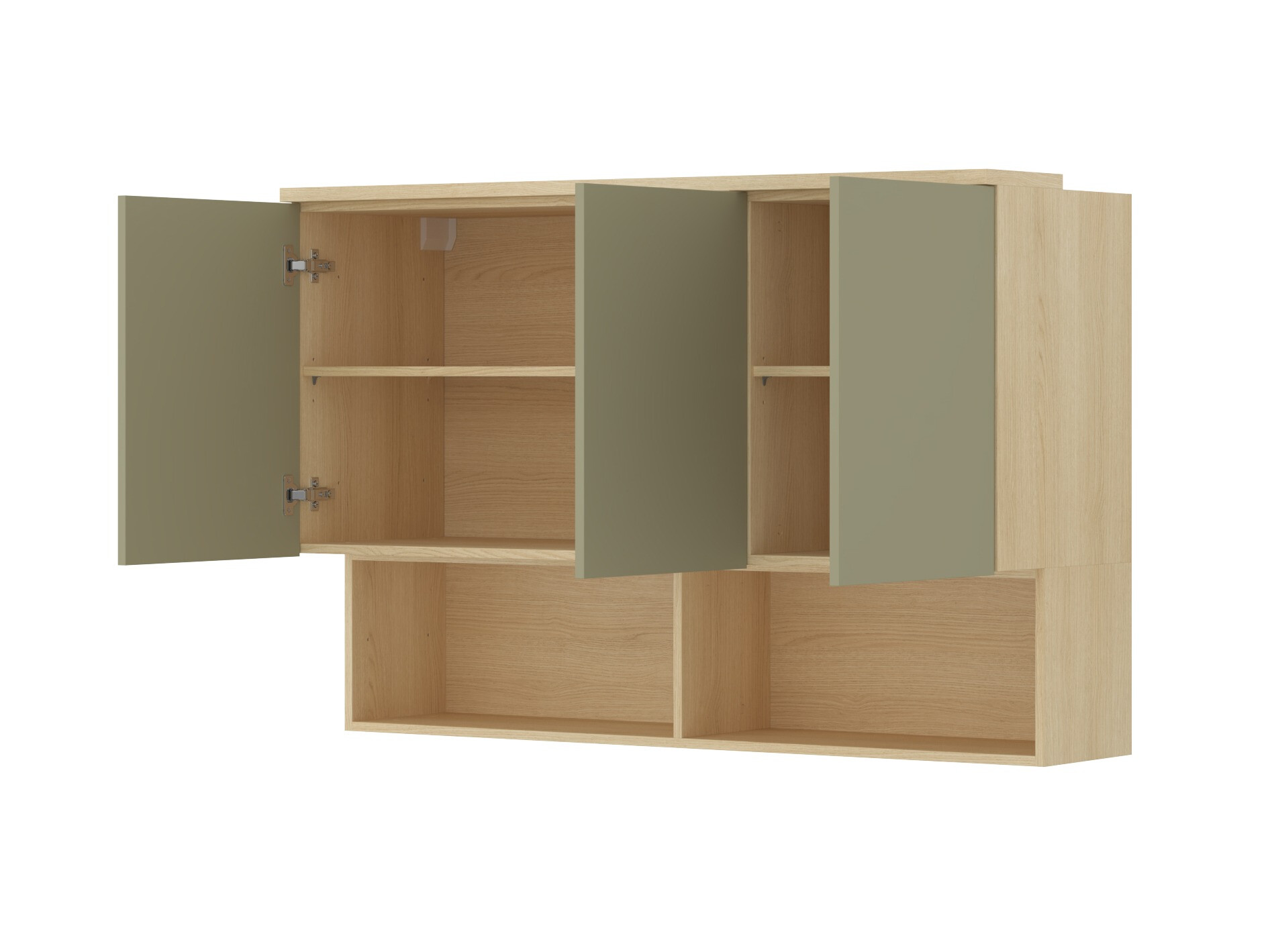 Ensemble de meubles Nolcala 121 (Chêne + Eucalyptus)