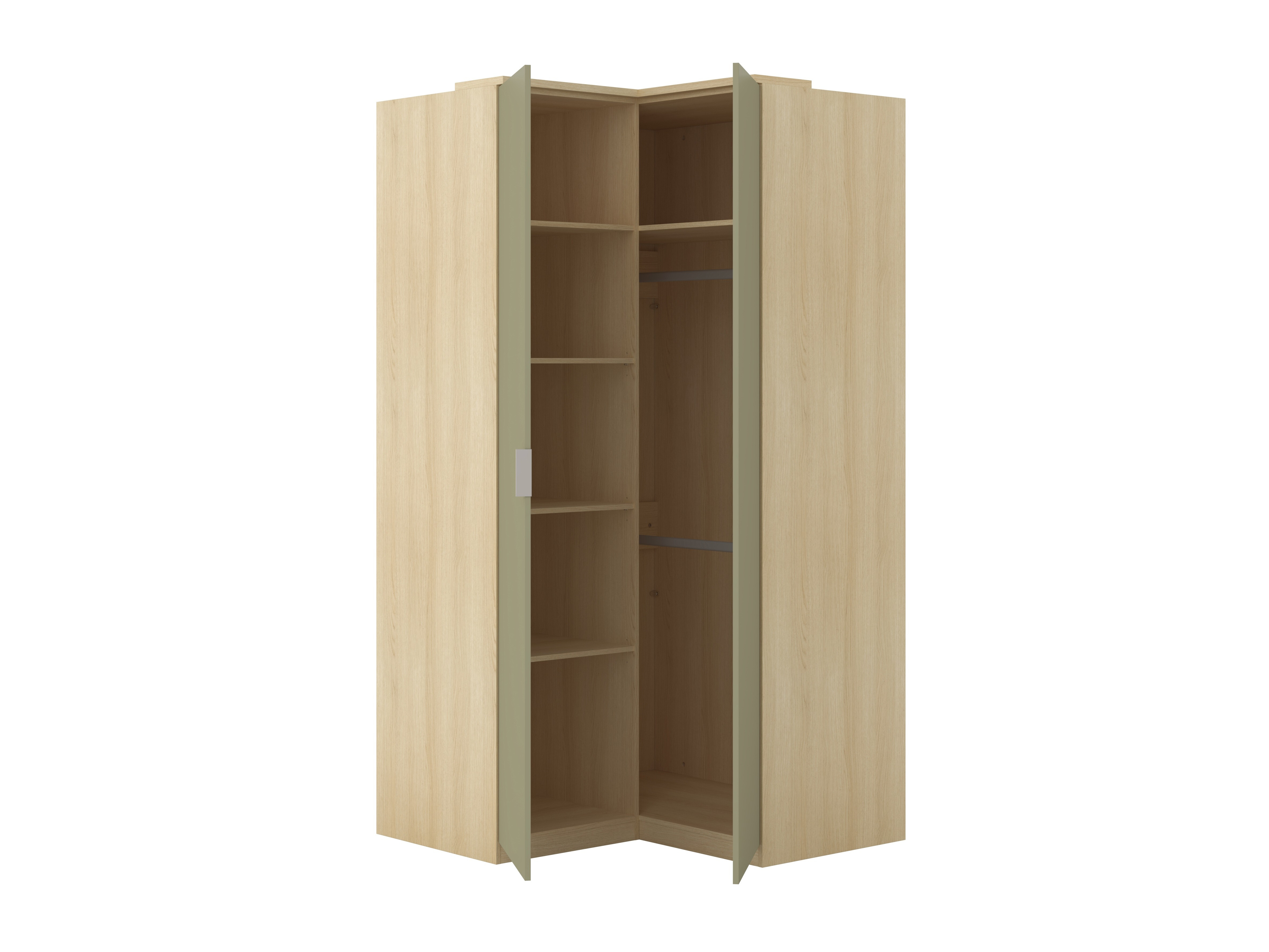 Ensemble de meubles Nolcala 121 (Chêne + Eucalyptus)