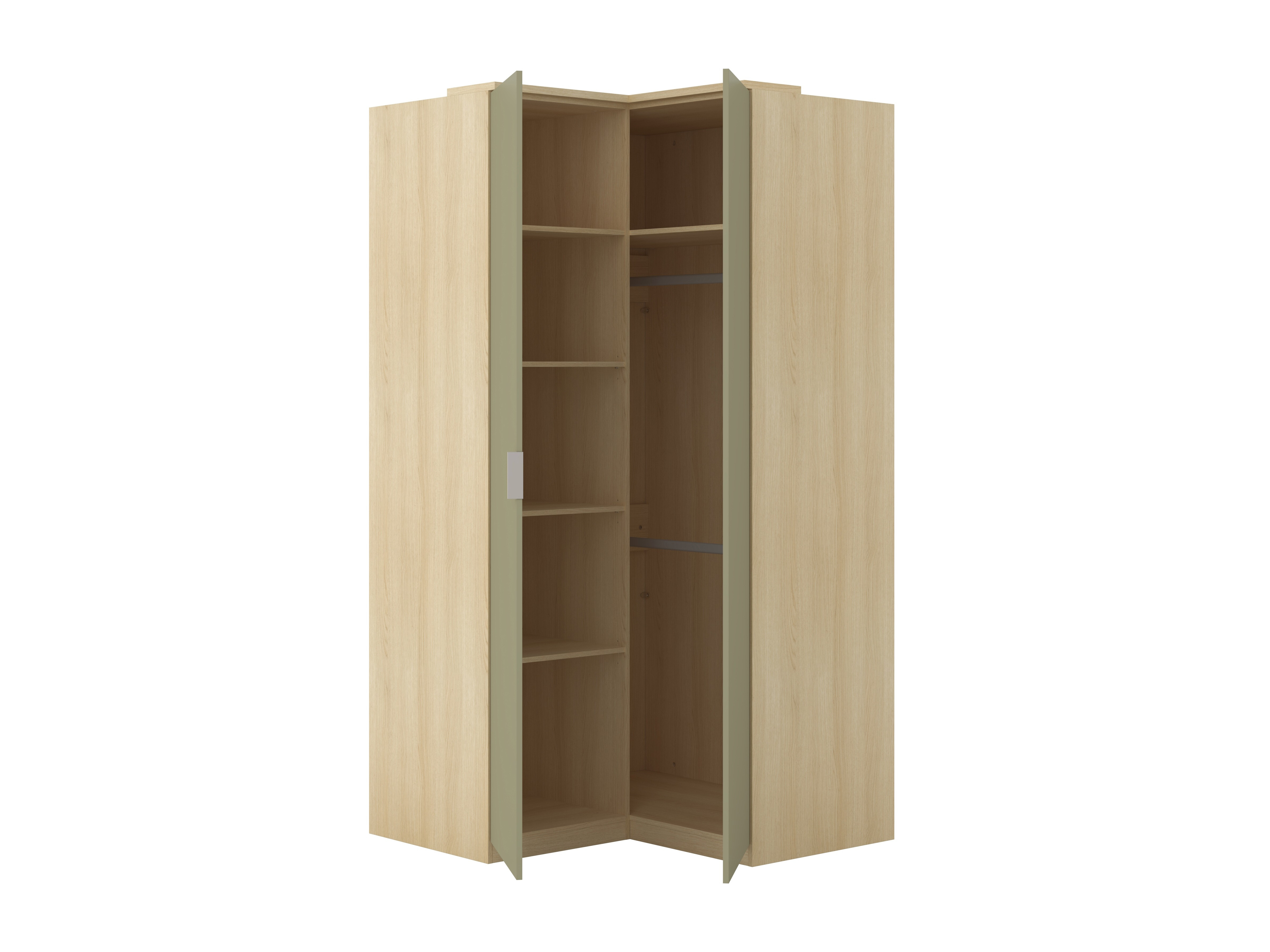 Ensemble de meubles Nolcala 121 (Chêne + Eucalyptus)