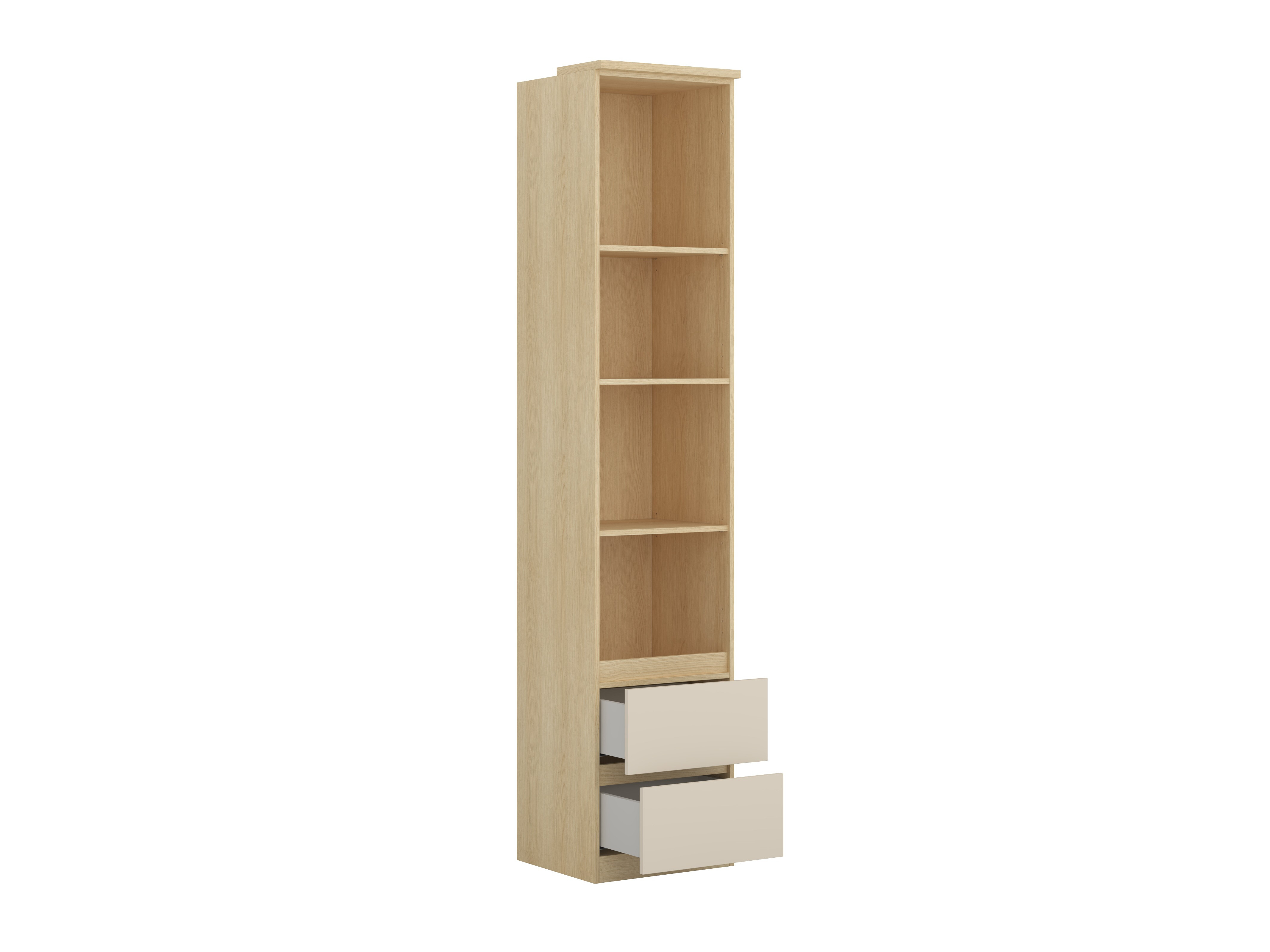 Ensemble de meubles Nolcala 123 (Chêne + Beige)