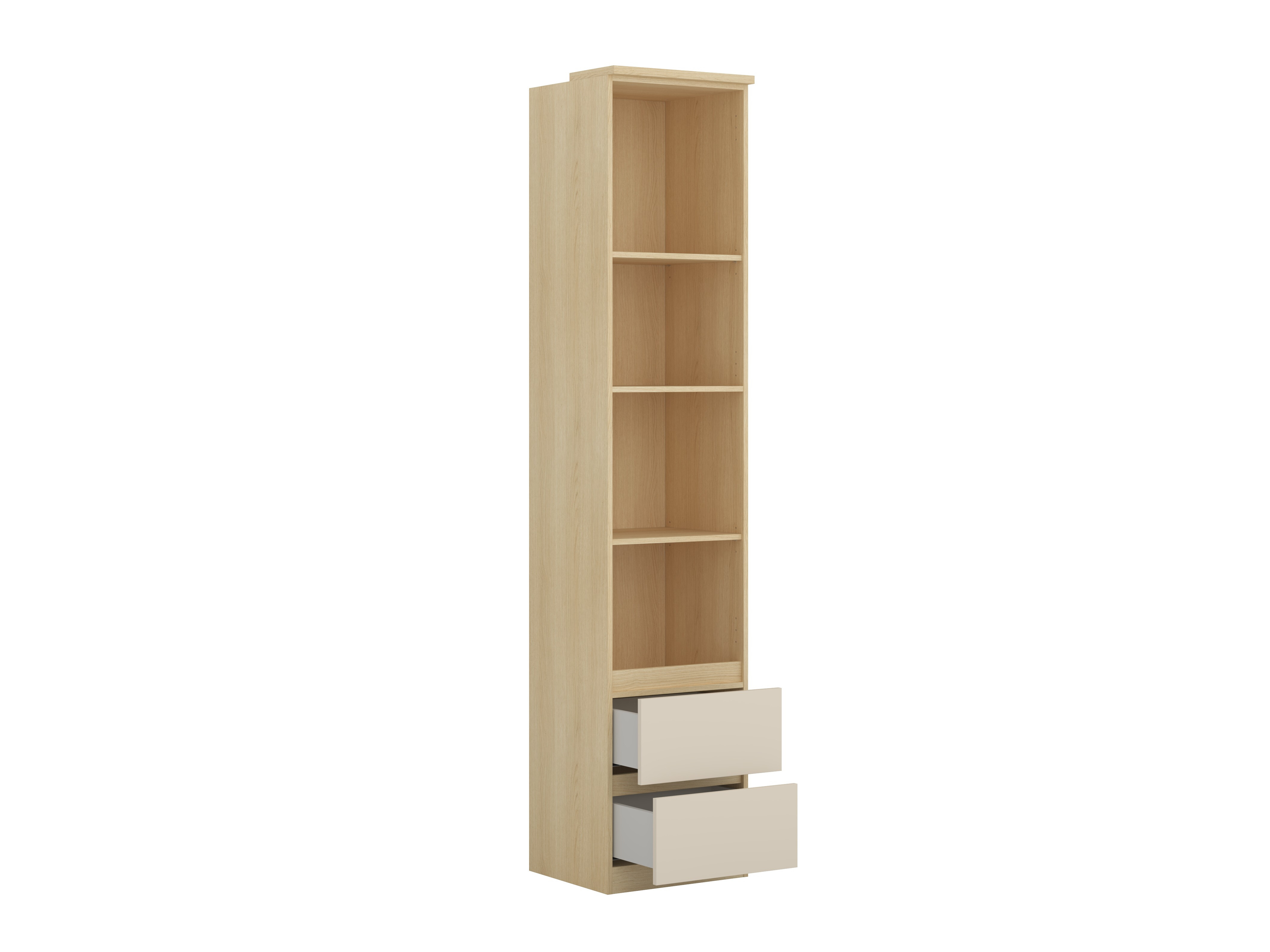 Ensemble de meubles Nolcala 123 (Chêne + Beige)