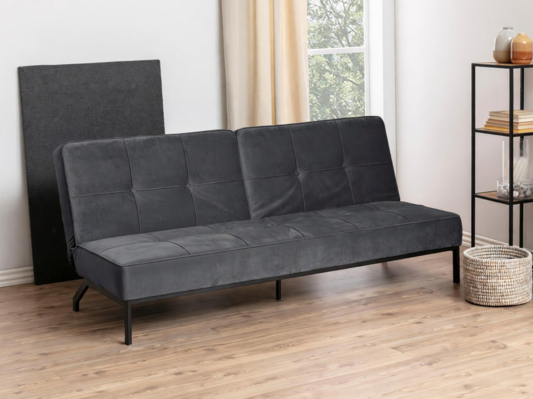 Canapé convertible Norsica 243 (Gris)