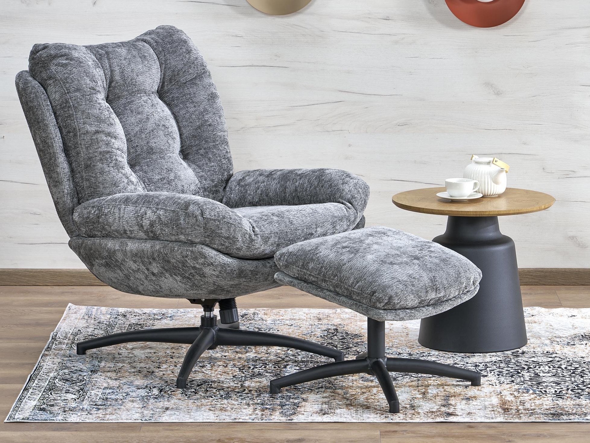 Fauteuil Houston 1900 (Gris)