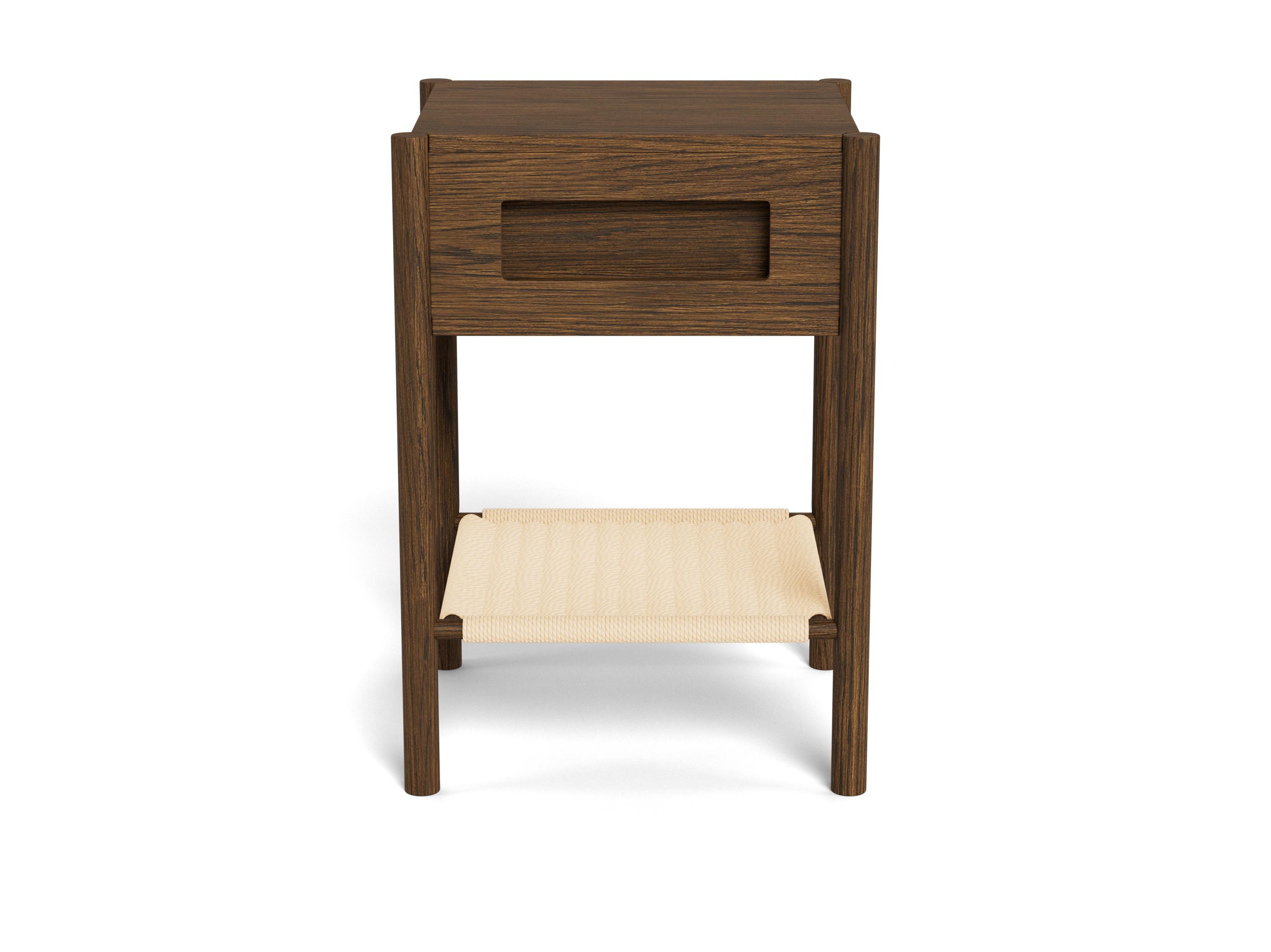 Table de chevet Norsica 983 (Chêne foncé)