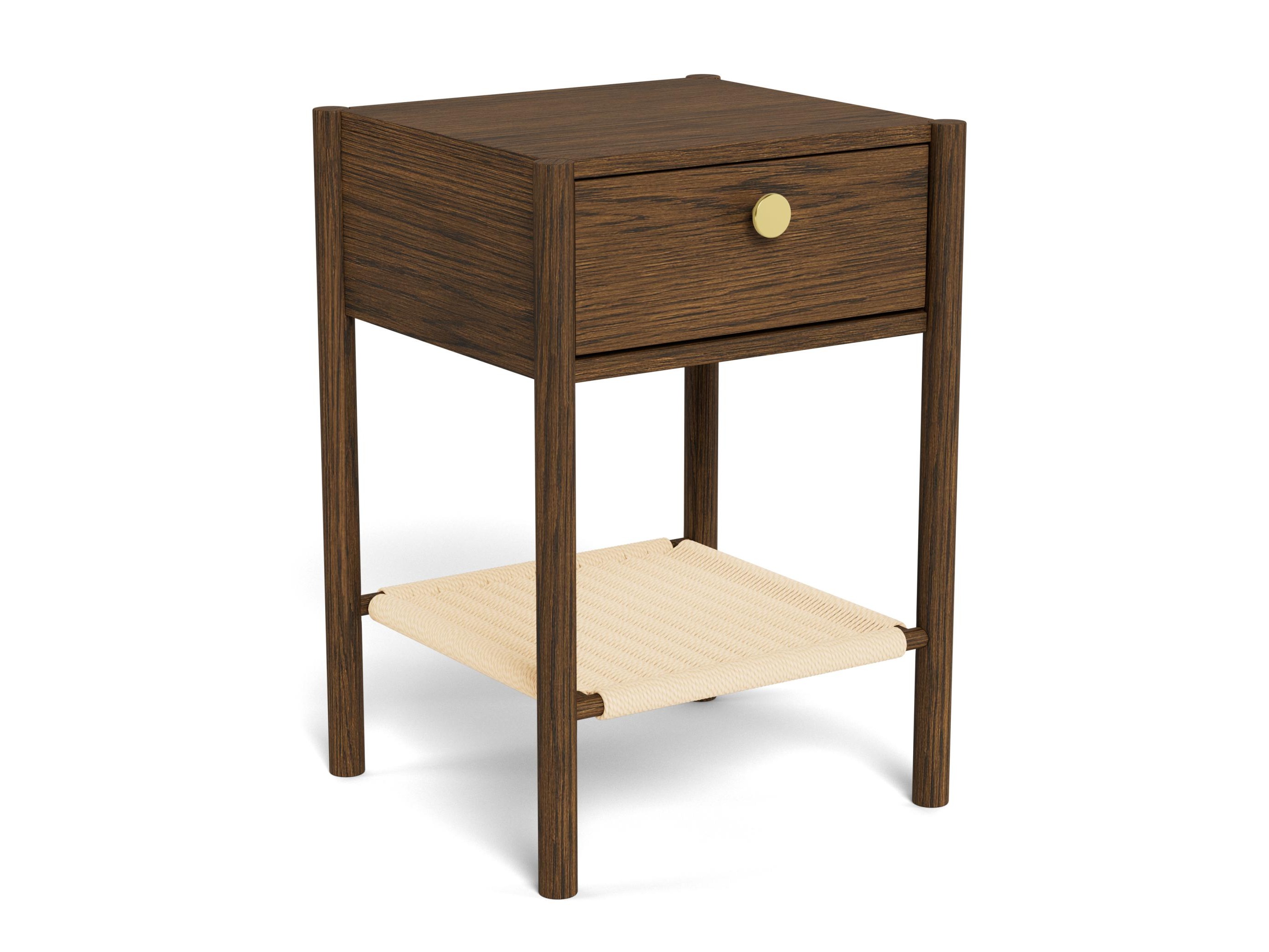 Table de chevet Norsica 983 (Chêne foncé)